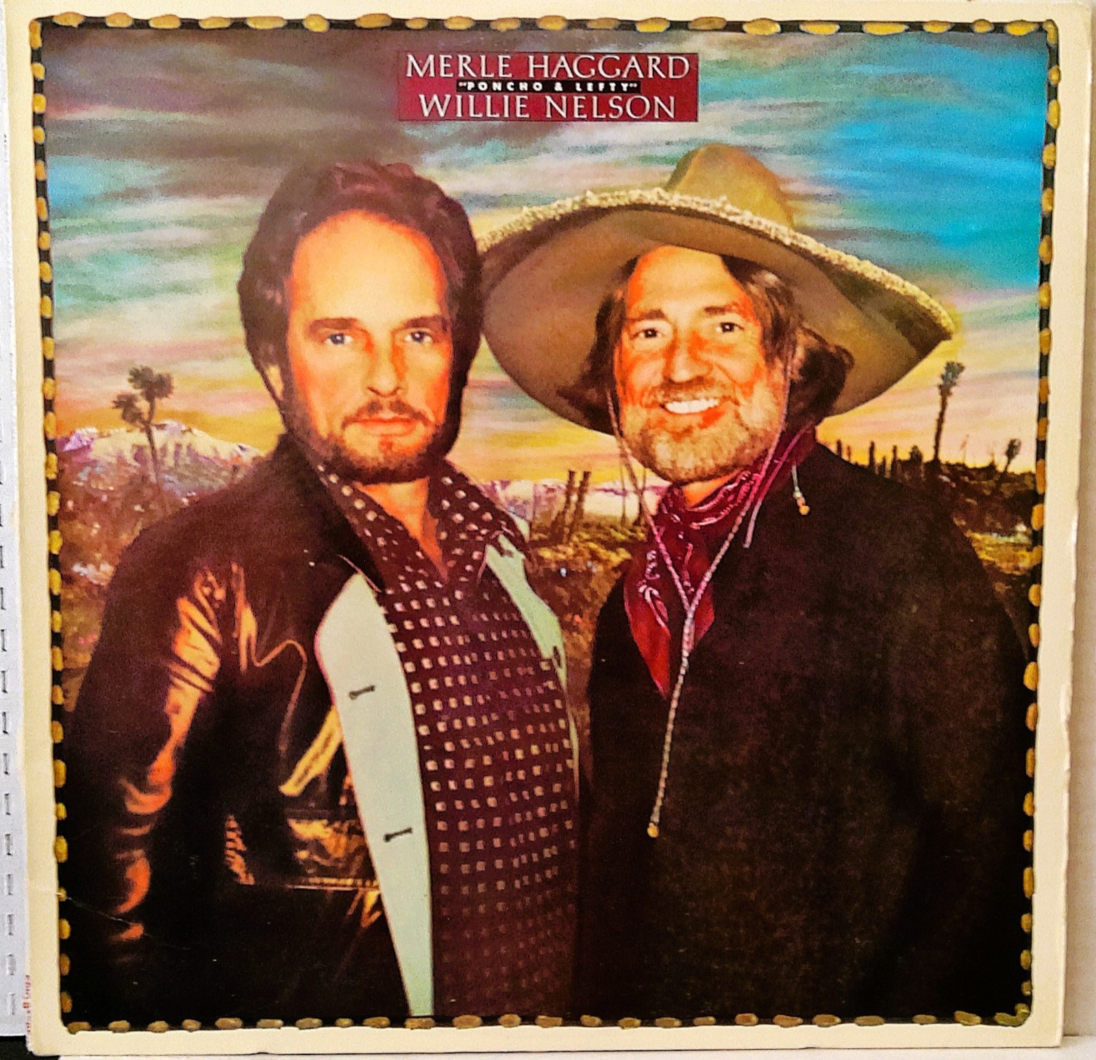 Merle Haggard / Willie Nelson – Pancho & Lefty NM Vinyl, & EX Sleeve LP, 1982 Merle Haggard / Willie Nelson – Pancho & Lefty NM Vinyl, & EX Sleeve LP, 1982