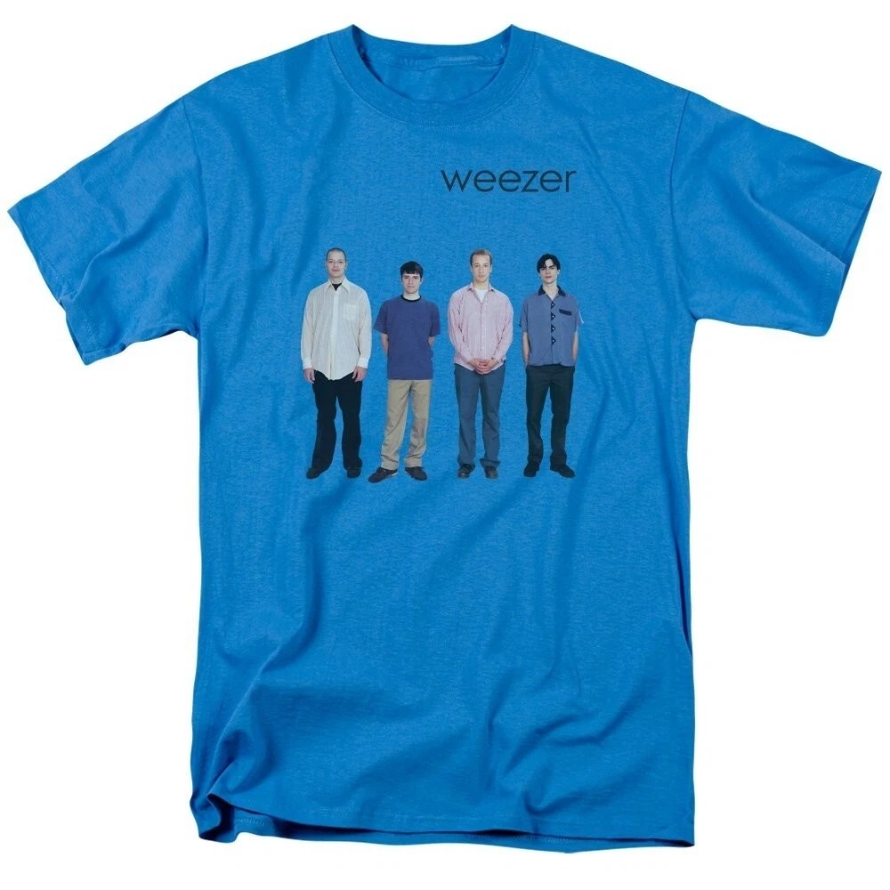 Weezer 1994 album Weezer Band Shirt Classic Royal Blue Unisex S 5XL Weezer 1994 album Weezer Band Shirt Classic Royal Blue Unisex S 5XL