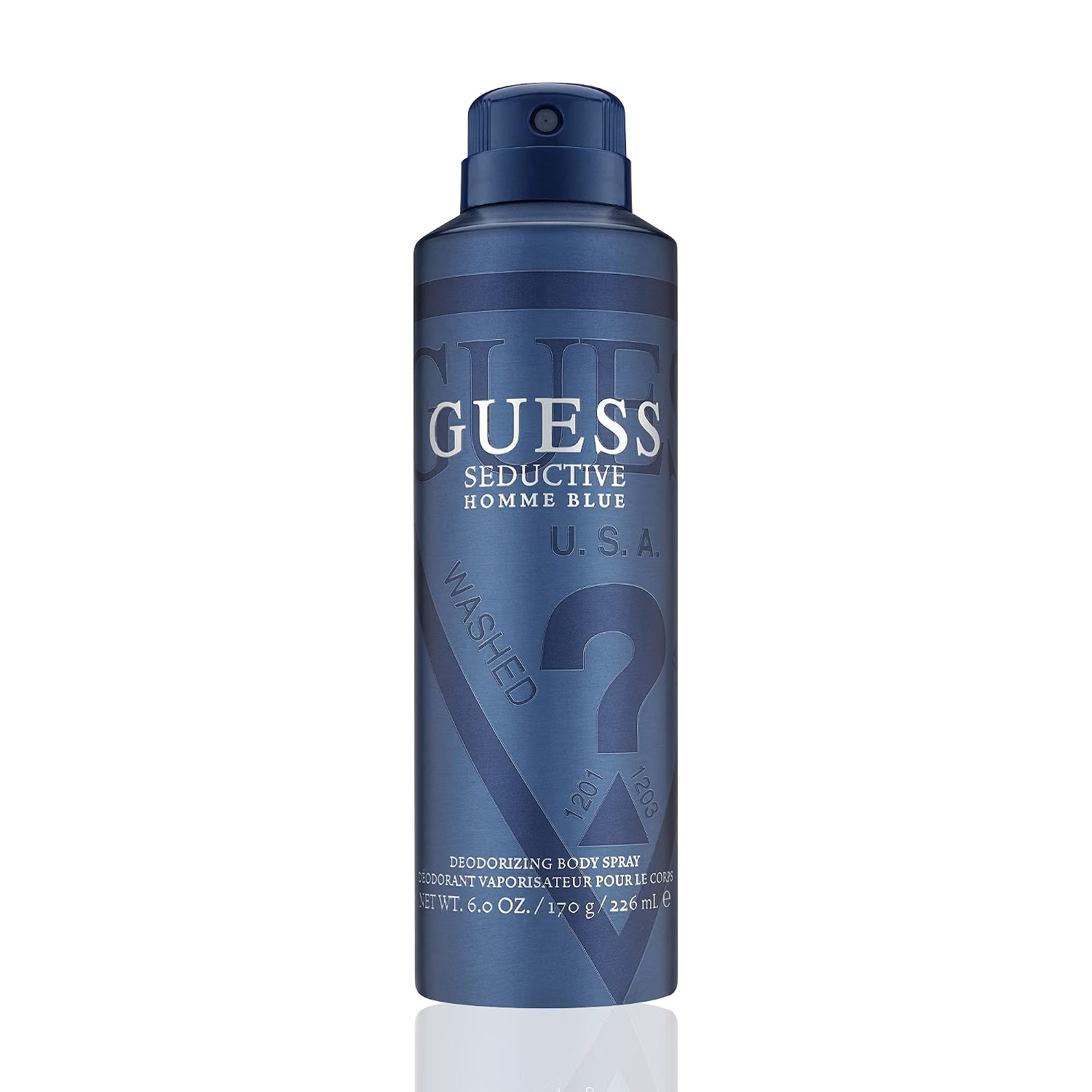 Guess Guess Seductive Homme Blue Men Body Spray, 6 Ounce (Pack of 1) Guess Guess Seductive Homme Blue Men Body Spray, 6 Ounce (Pack of 1)