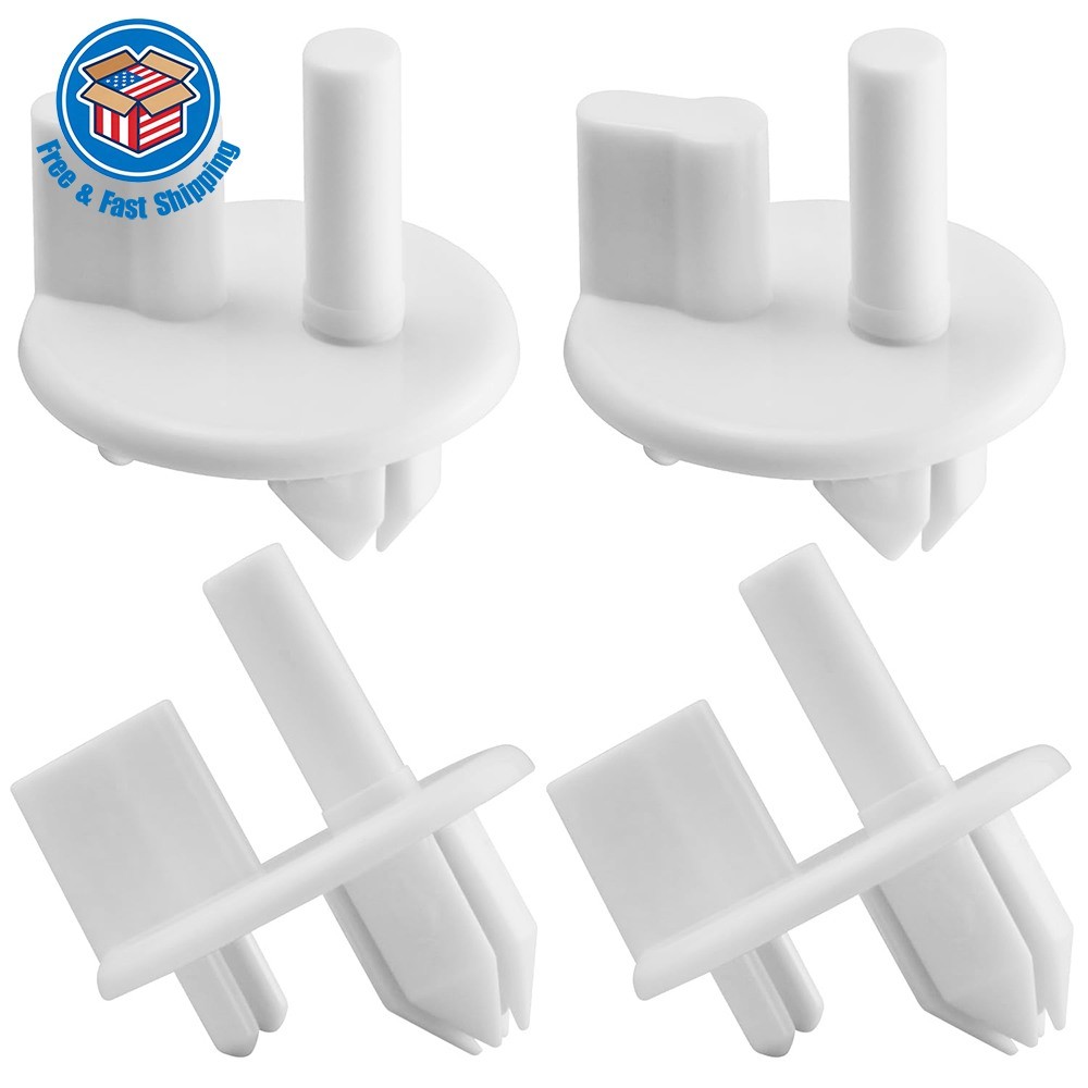 4-PaCK 241993101 1513081 Refrigerator Crisper Shelf Cover Support for Frigidaire