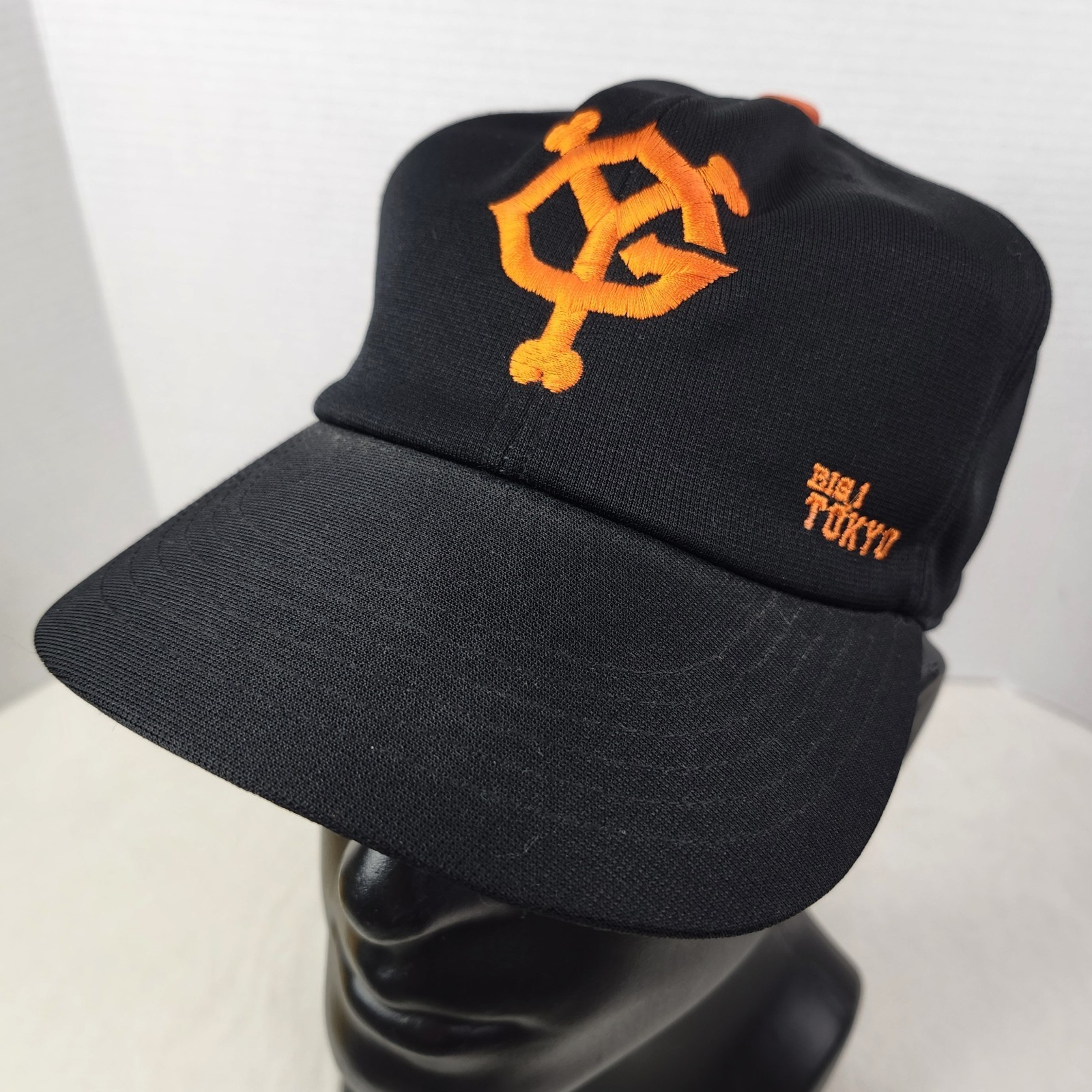 Vintage Tokyo Yomiuri Giants Big 1 Japanese Baseball Cap Black Hat 80s 90s Vintage Tokyo Yomiuri Giants Big 1 Japanese Baseball Cap Black Hat 80s 90s