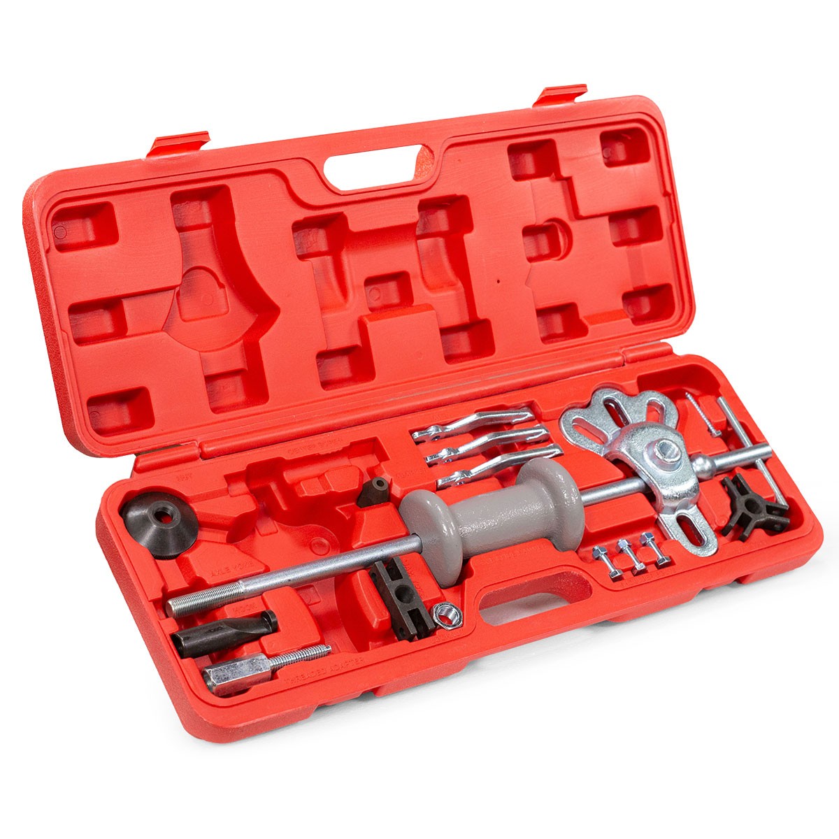 XtremepowerUS Slide Hammer Axle Jaw Puller Tool Kit 8 Way Internal External