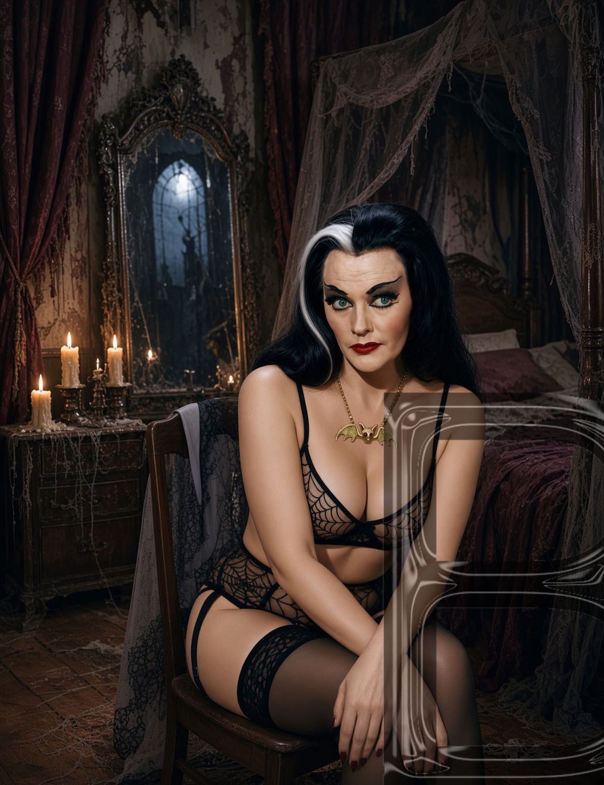 The Munsters, Yvonne De Carlo Lily Munster 11 x 14 The Munsters, Yvonne De Carlo Lily Munster 11 x 14