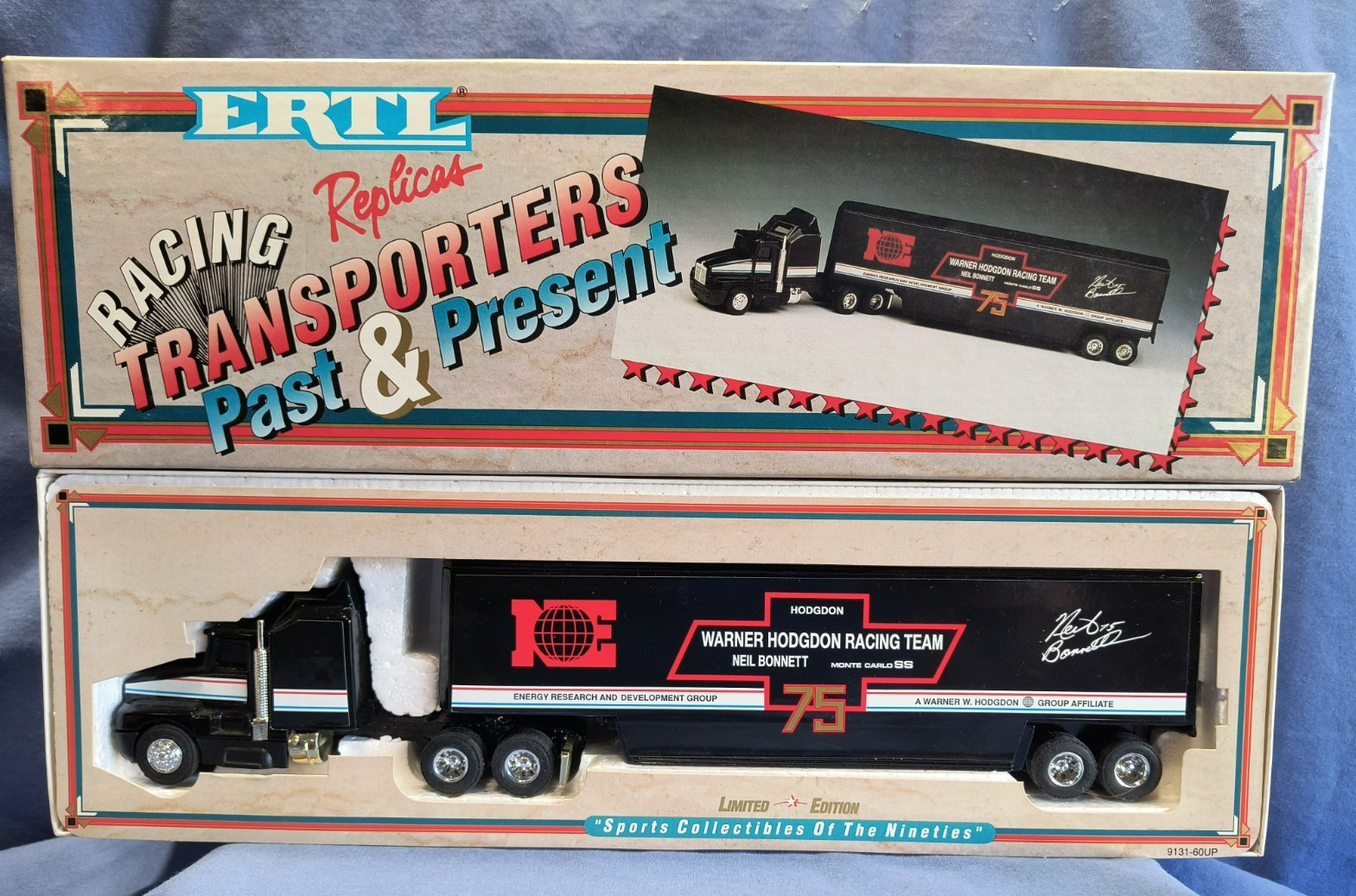 ERTL Racing Transporters Past & Present Neil Bonnett 2119 NOS Vintage 1:64 ERTL Racing Transporters Past & Present Neil Bonnett 2119 NOS Vintage 1:64