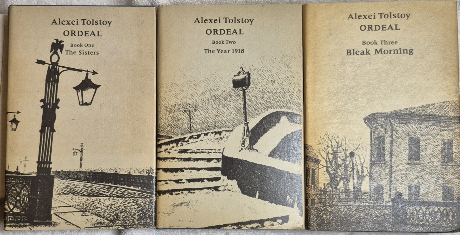 The Ordeal Trilogy • Alexei Tolstoy (Raduga • 1984 • 3‑Volume Set)
