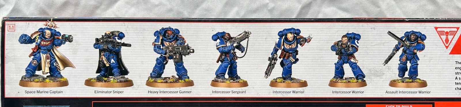 Angels of Death - (7) Space Marines - Kill Team - NOS + Reference Angels of Death - (7) Space Marines - Kill Team - NOS + Reference