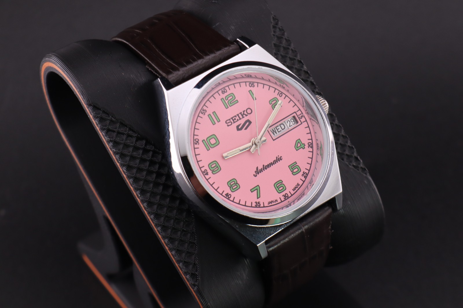 Vintage Seiko 5  Automatic 6309A 17Jewels  Day/Date Japan Made Men\'s Wrist Watch