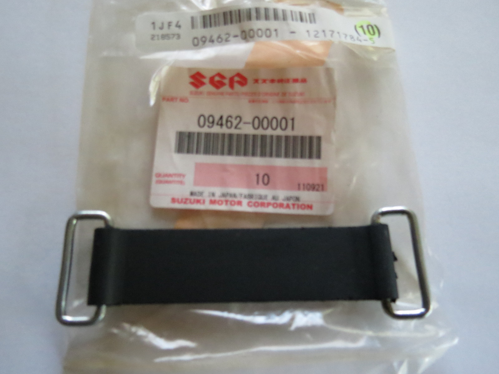 NOS SUZUKI CDI MODULE RUBBER RETAINER STRAP RMX250 1989 1990 RMX250L RMX 250