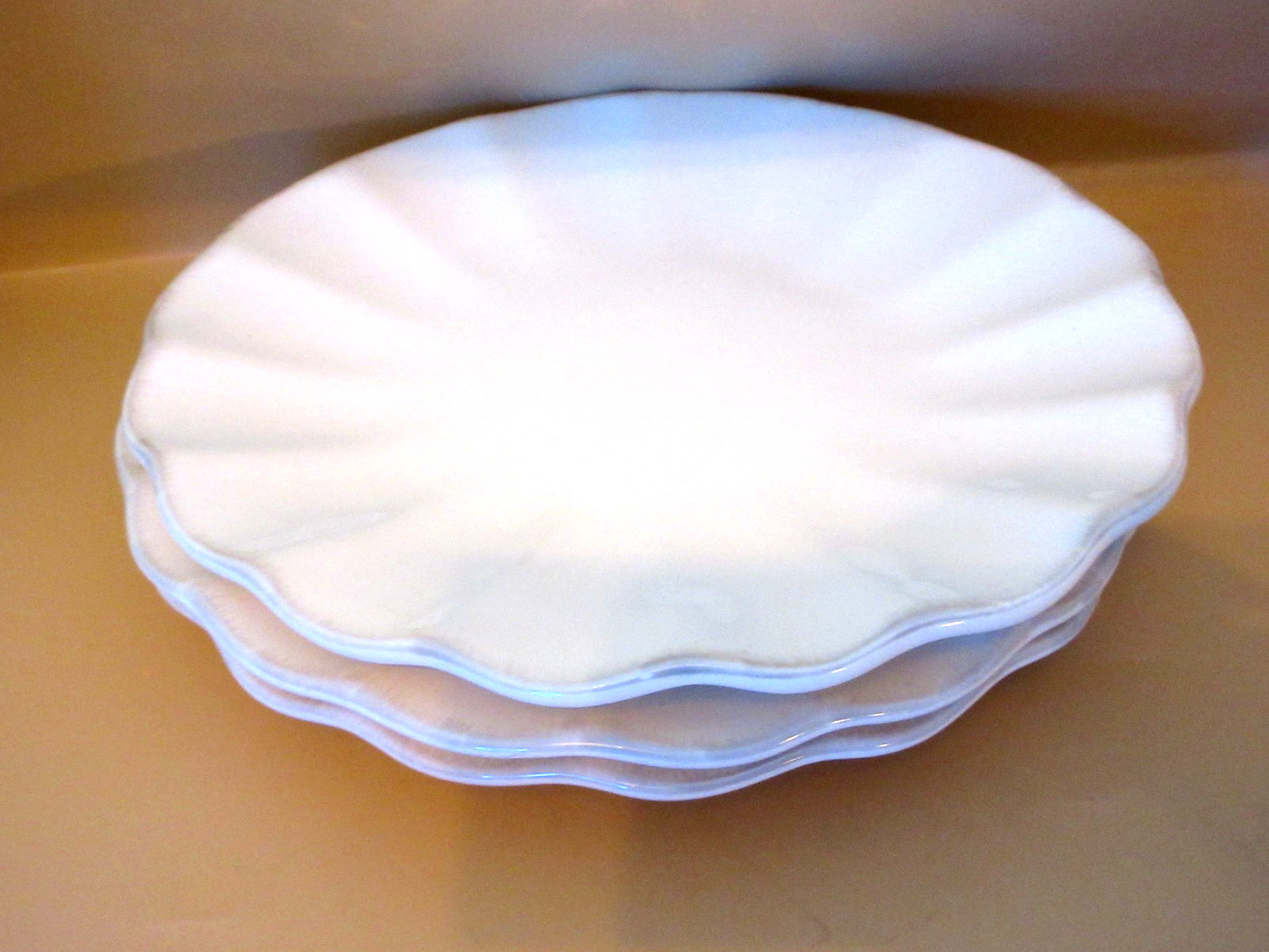 Domestications Athena 8.5” Salad Plates. Ironstone American Atelier. Set of 3. Domestications Athena 8.5” Salad Plates. Ironstone American Atelier. Set of 3.