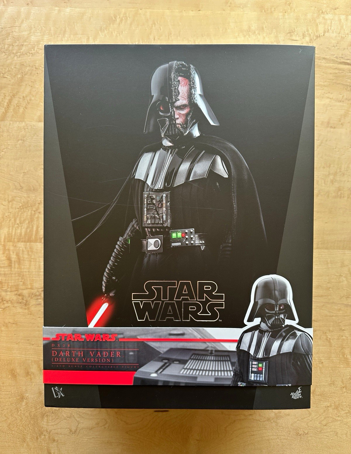 Hot Toys Darth Vader DX28 Deluxe Version 1/6 Figure Star Wars Obi-Wan 2022