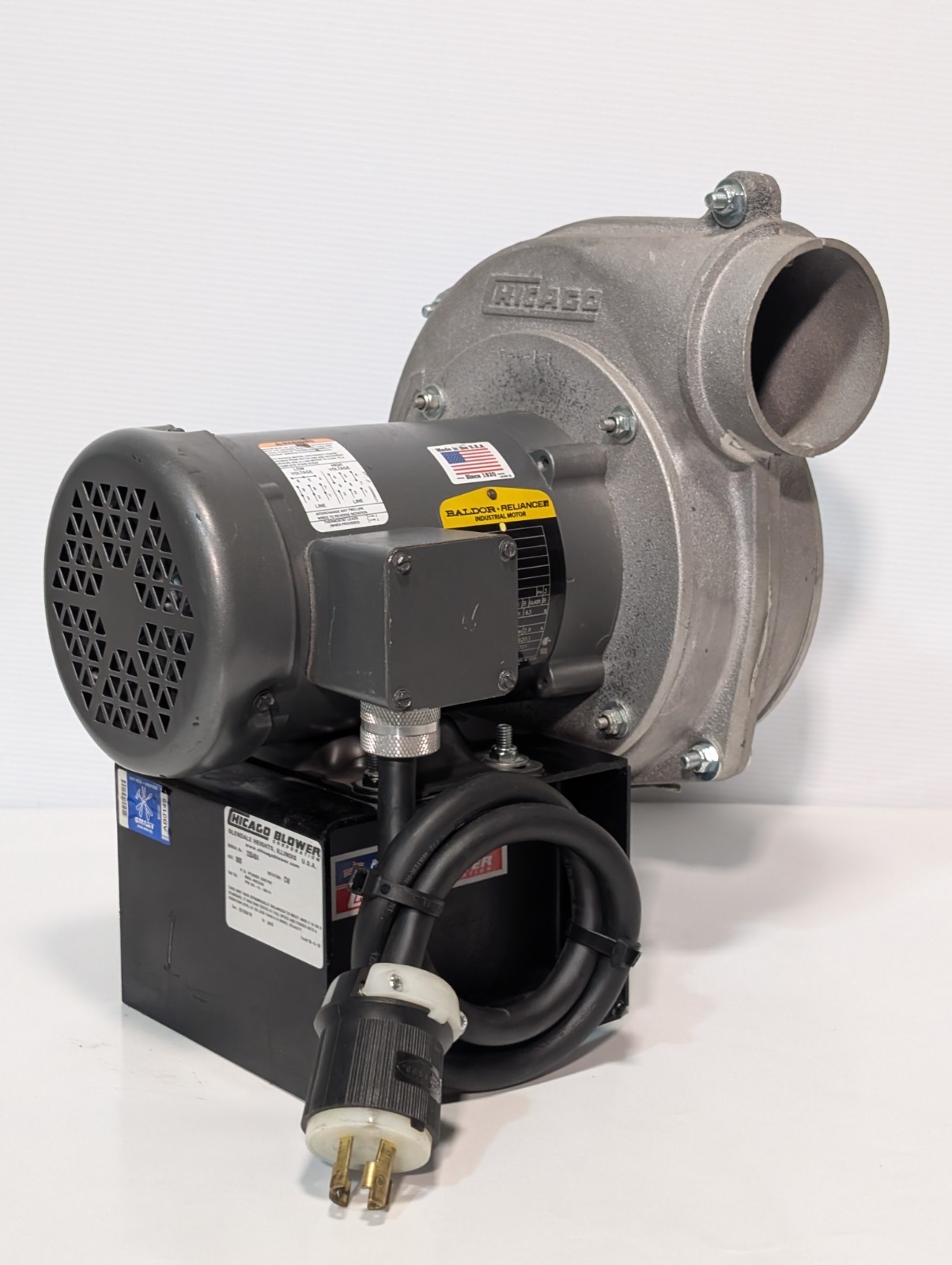 Chicago Blower 46E338 High Pressure Blower, 8\