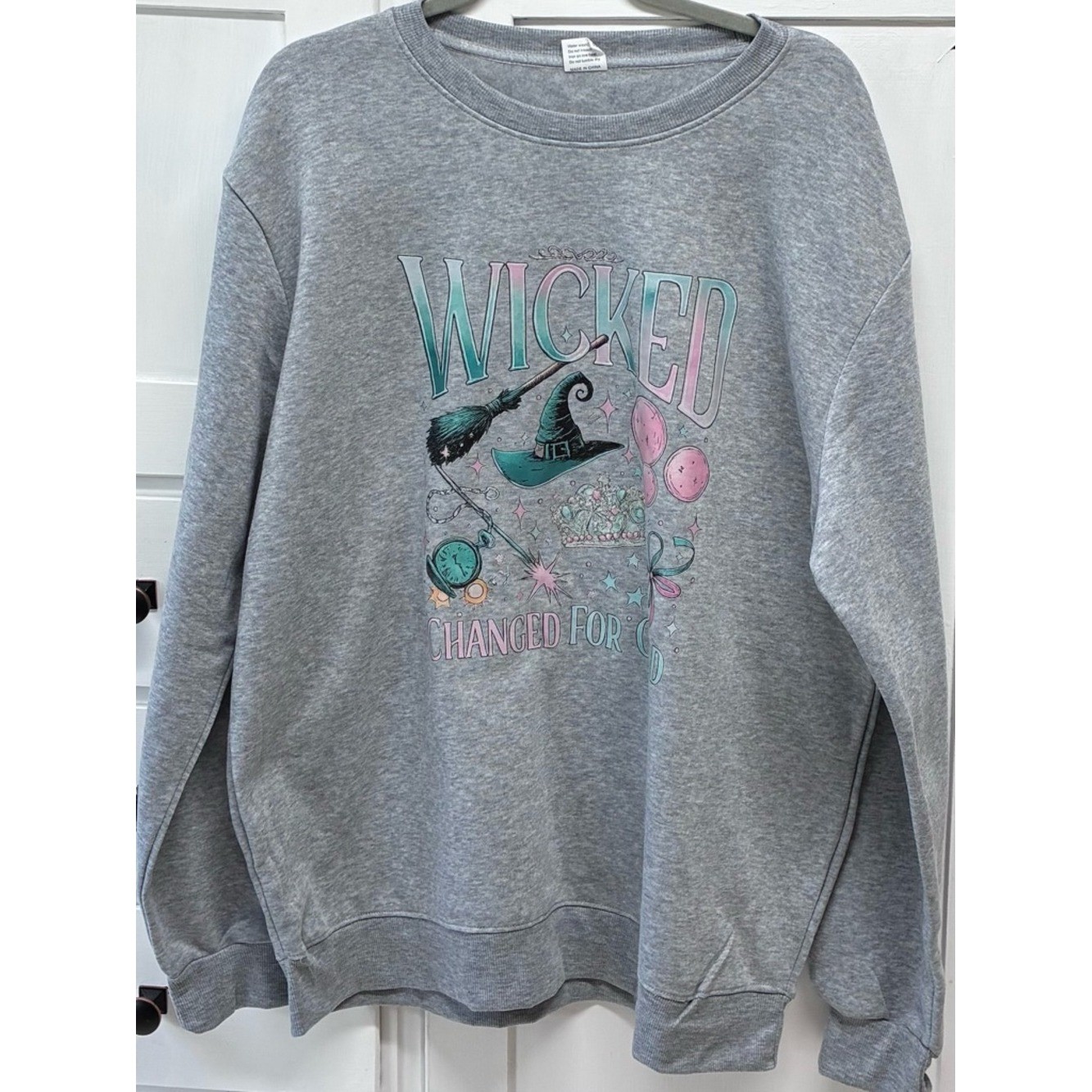 Gray Wicked Graphic Sweatshirt 2x Gray Wicked Graphic Sweatshirt 2x