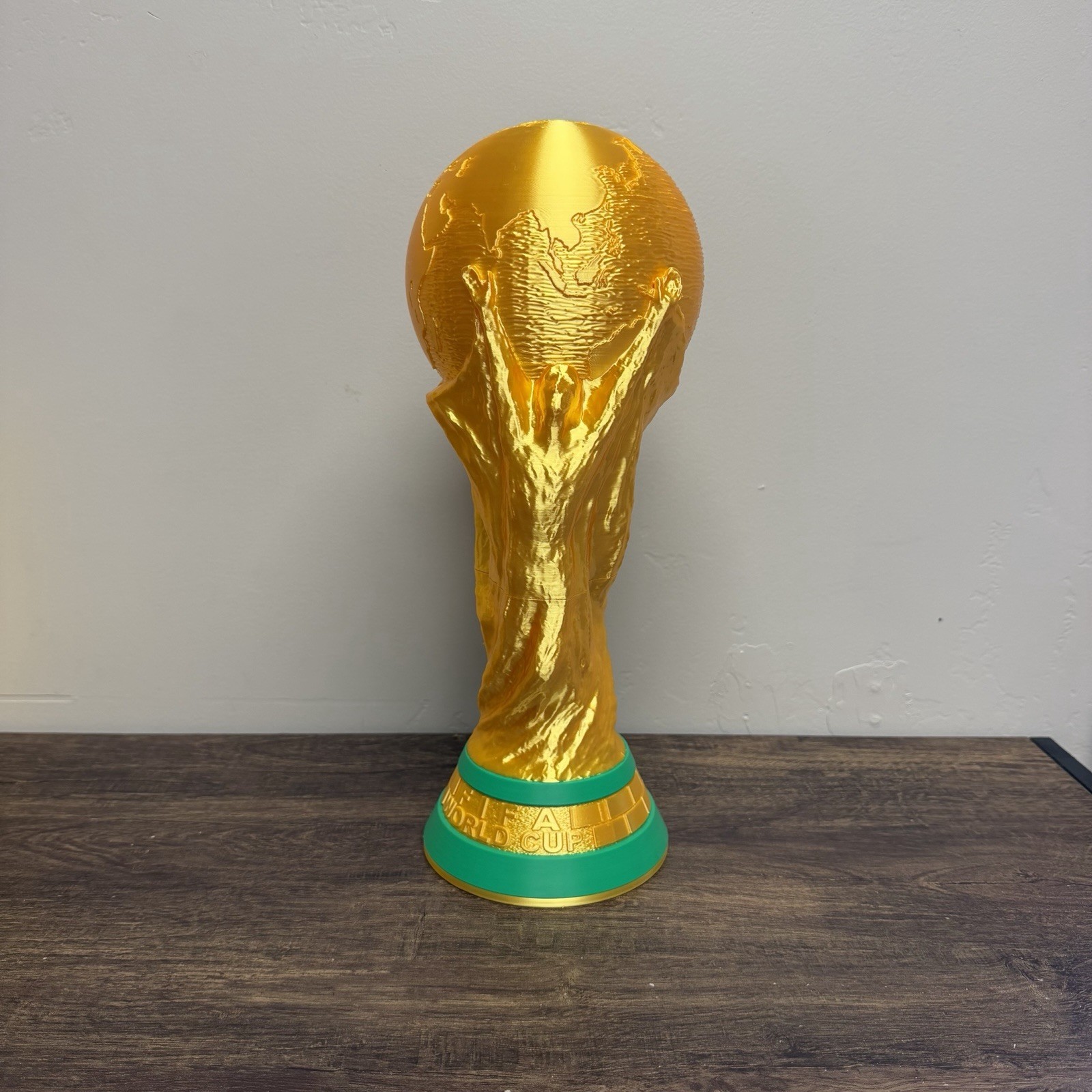 FIFA World Cup Trophy 2026 Replica 14.5” FULL SIZE Silk Gold Championship Trophy