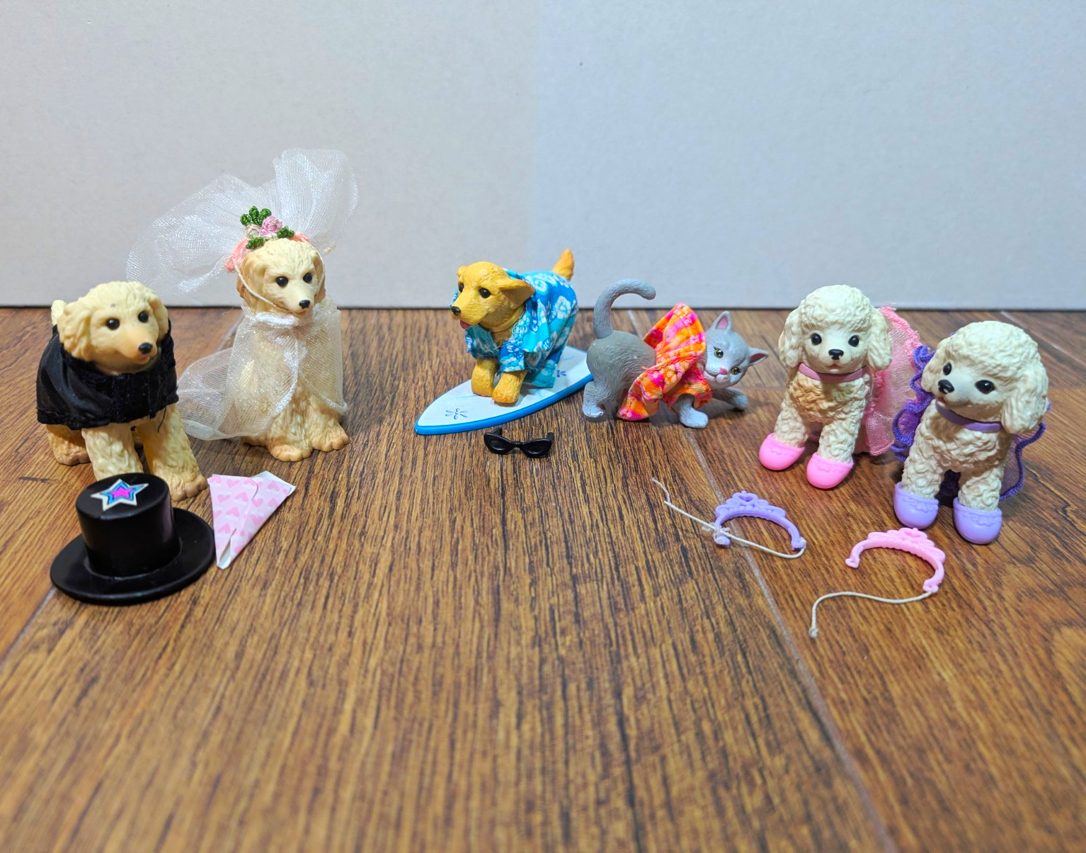 Vintage Mattel Barbie Dress Up Pets Wedding, Beach Party and Ballet Recital Vintage Mattel Barbie Dress Up Pets Wedding, Beach Party and Ballet Recital