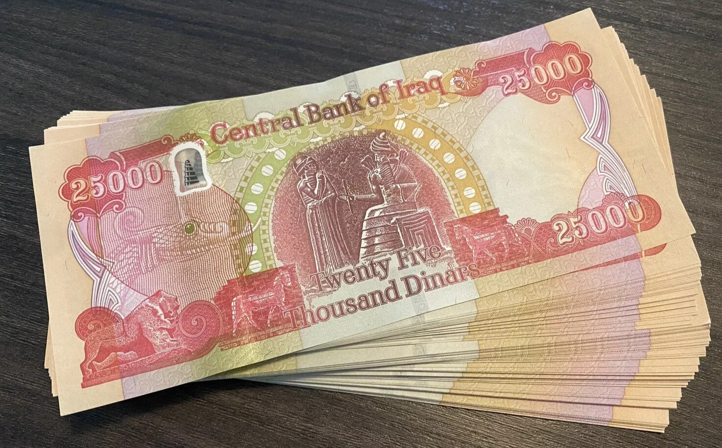 600,000 IQD - 24x 25,000 Iraqi Dinar - Authentic IQD Currency Banknotes VERIFIED 600,000 IQD - 24x 25,000 Iraqi Dinar - Authentic IQD Currency Banknotes VERIFIED