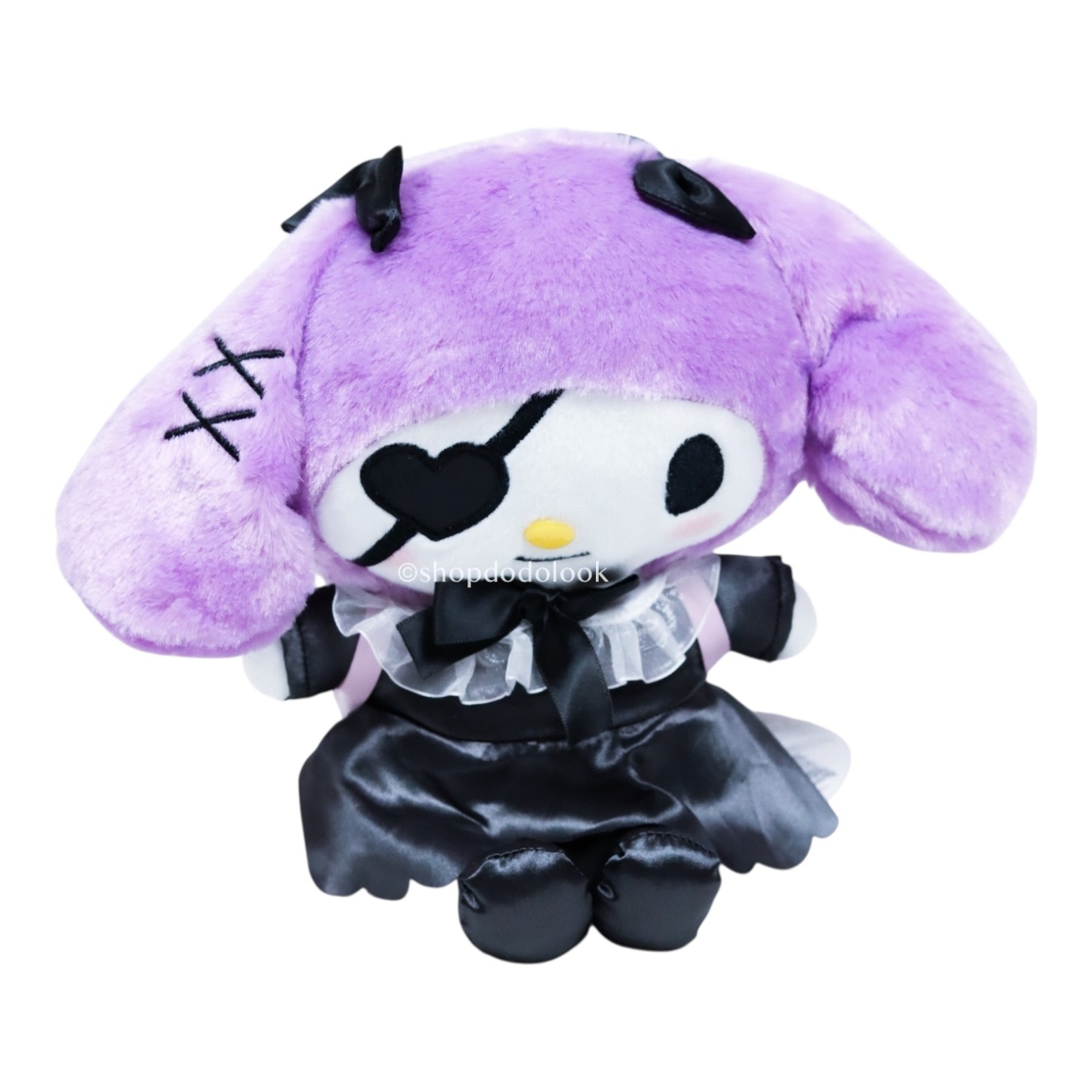 My Melody Kuromi SET of 2 P style Gothic Style Purple plush Doll Sanrio Furyu My Melody Kuromi SET of 2 P style Gothic Style Purple plush Doll Sanrio Furyu