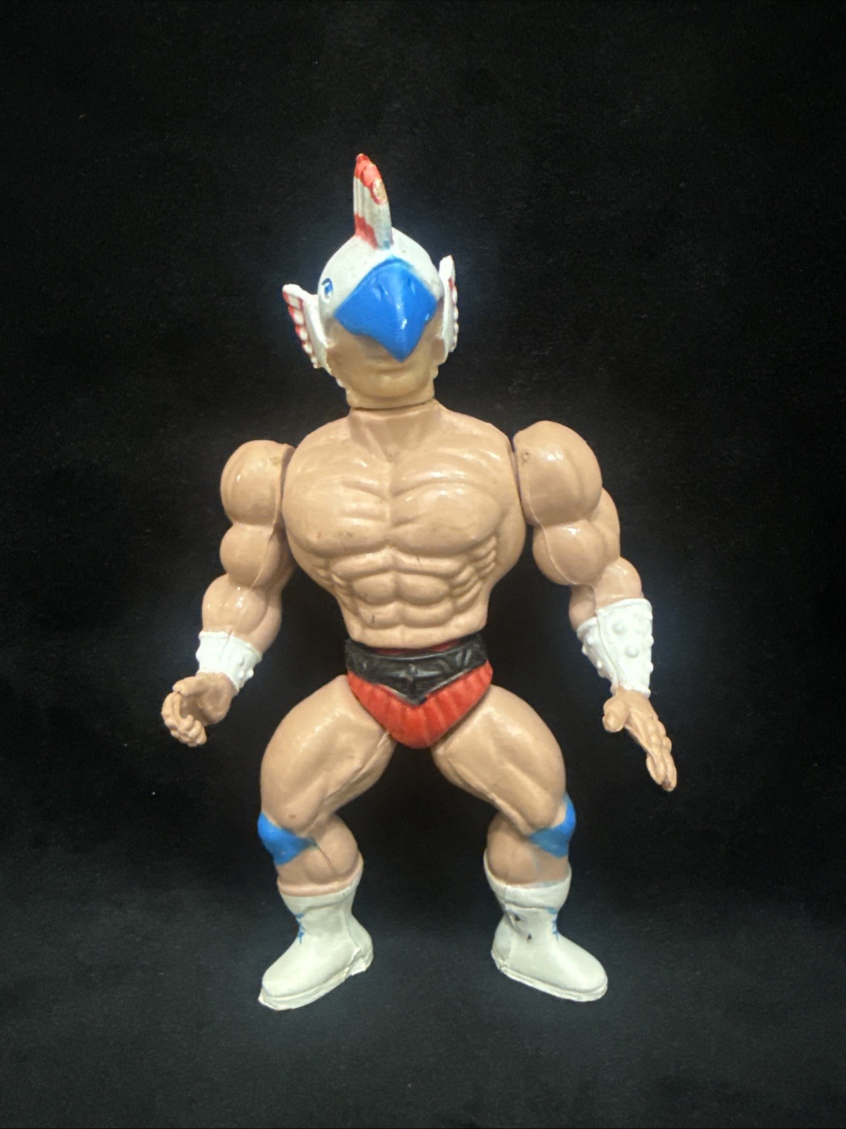 Vintage 1980s Sungold Galaxy Warriors Eagle Warrior Man Figure MOTU KO Bootleg