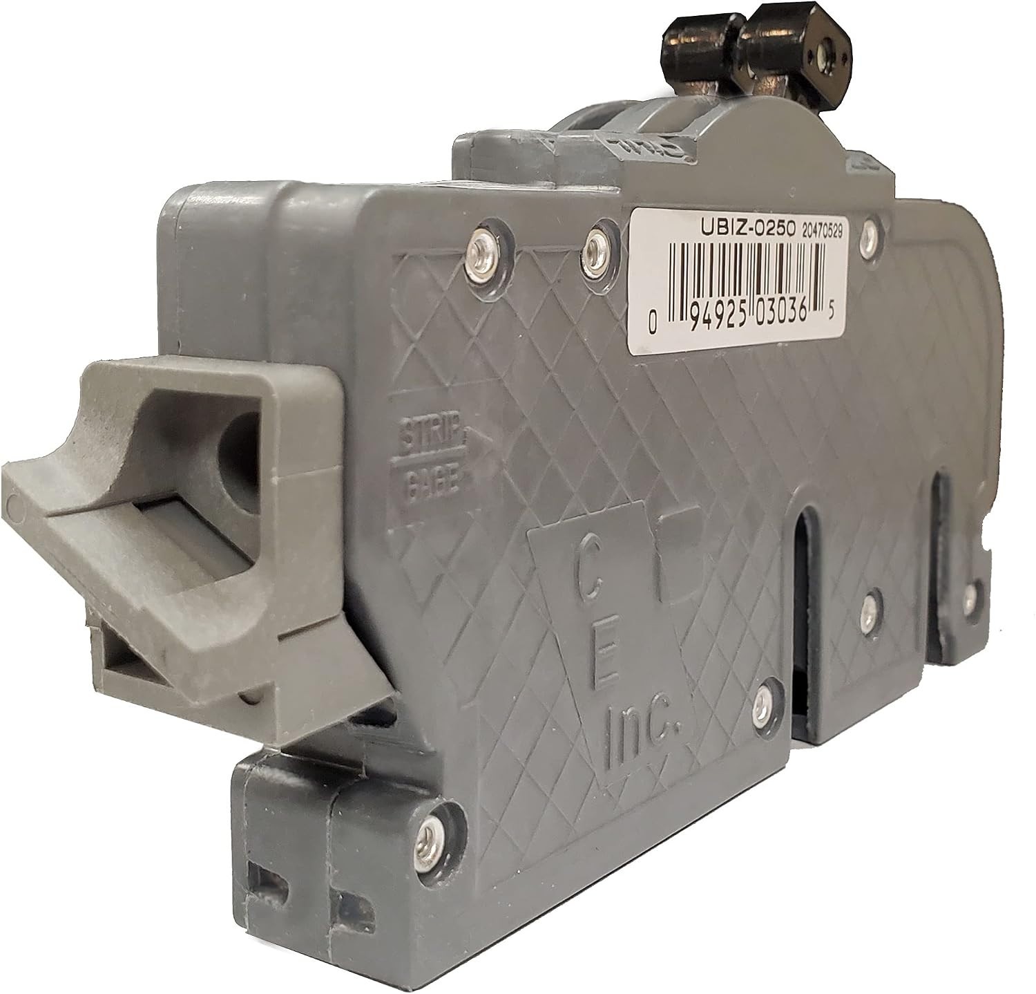 UBIZ0250 New Zinsco RC3850 Replacement Two Pole 50 Amp Thin Series Gray