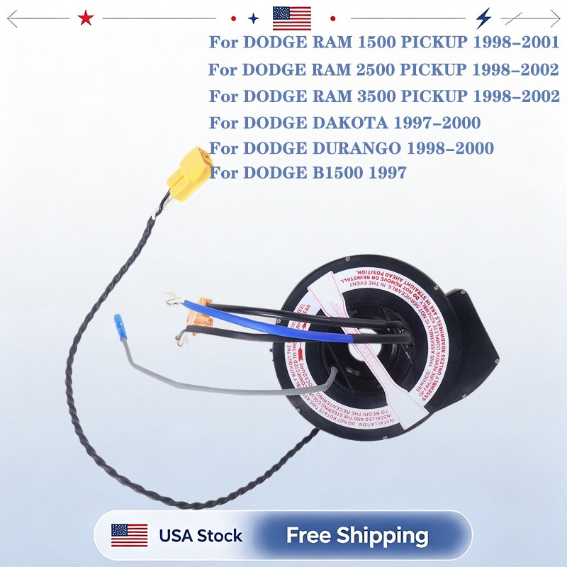 Spiral Cable Clock Spring 56020038 for DODGE DAKOTA 1997-2000 CSP124 56045455AD