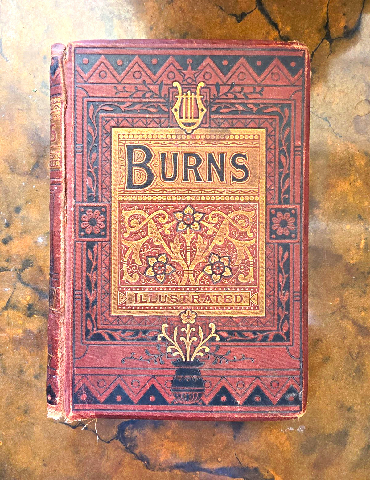 Robert Burns Burns Illustrated Poetry HC Routledge's Routledge 1880