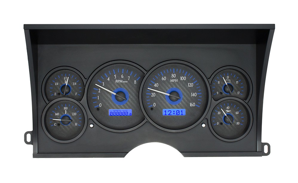 Dakota Digital 1988-1994 Chevy GMC Pickup / SUV VHX Instruments #VHX88CPUCB