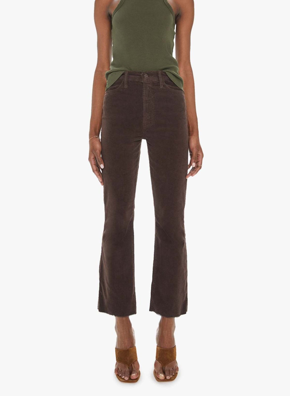 Mother - The Hustler Ankle Fray in Hopscotch Corduroy - Size 27 - EUC Mother - The Hustler Ankle Fray in Hopscotch Corduroy - Size 27 - EUC