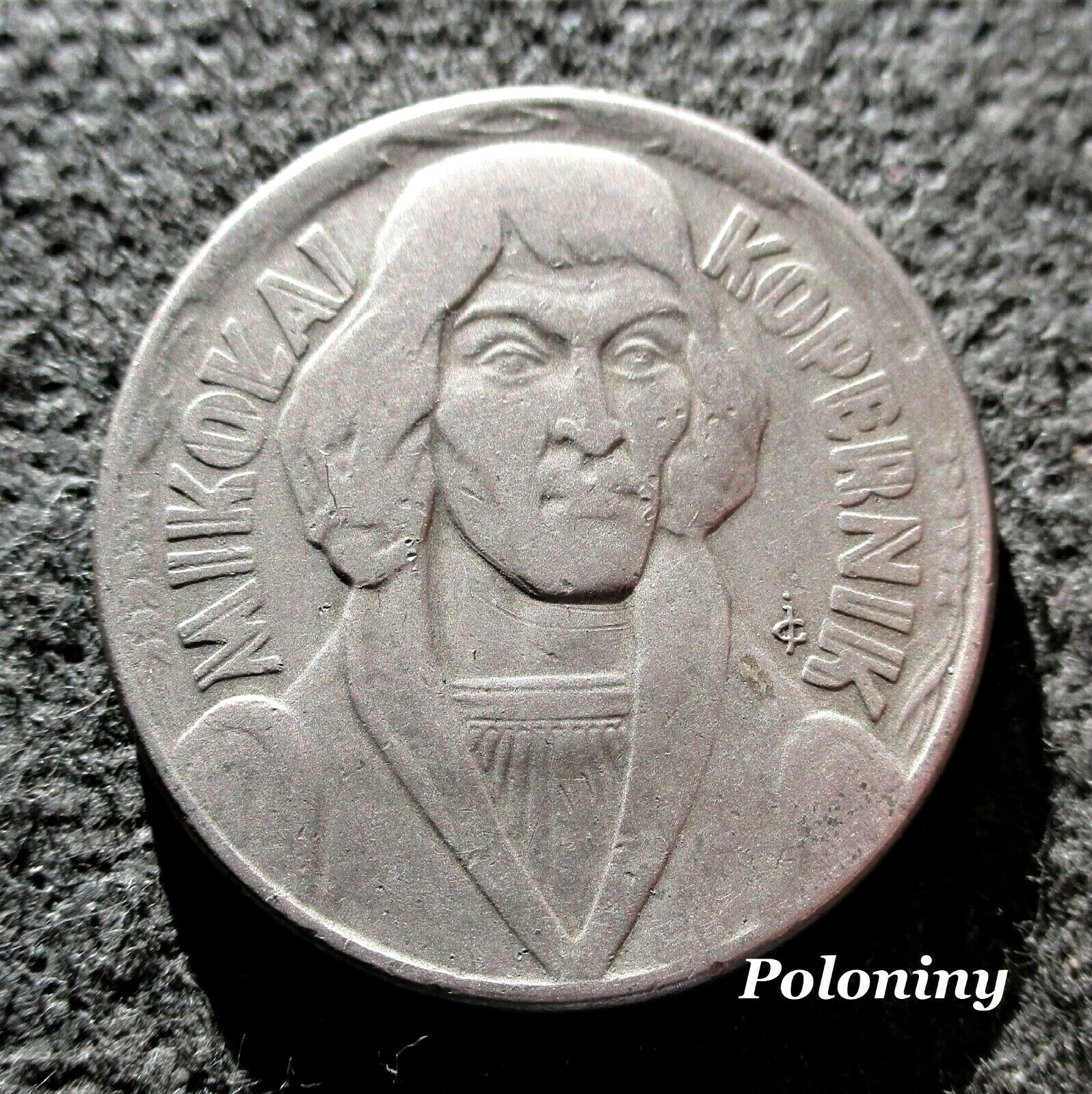 OLD COIN OF POLAND 10 ZLOTY 1959 MIKOLAJ KOPERNIK (NICOLAUS COPERNICUS) OLD COIN OF POLAND 10 ZLOTY 1959 MIKOLAJ KOPERNIK (NICOLAUS COPERNICUS)