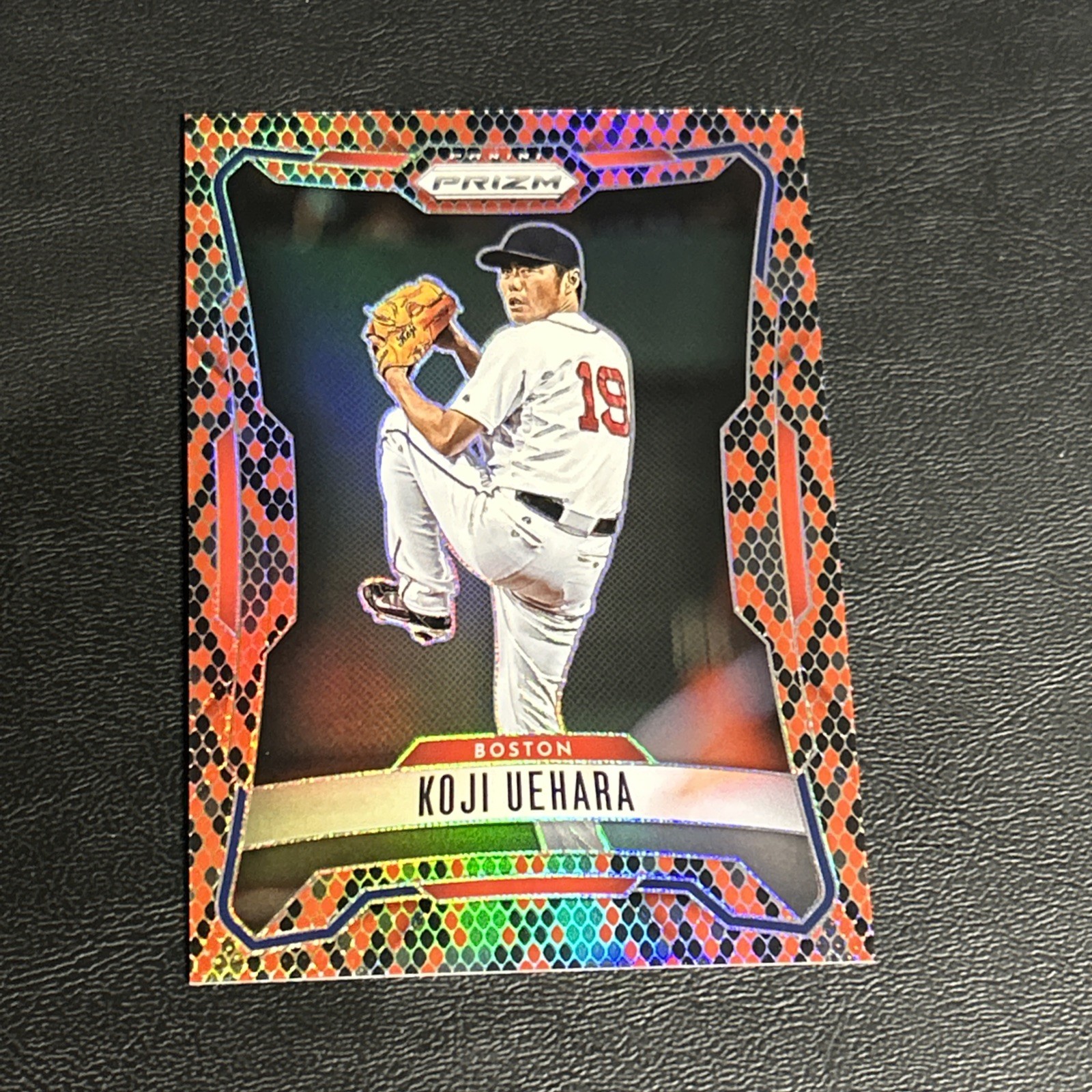 2026 Panini Prizm Koji Uehara Snakeskin SP Boston Red Sox 2026 Panini Prizm Koji Uehara Snakeskin SP Boston Red Sox
