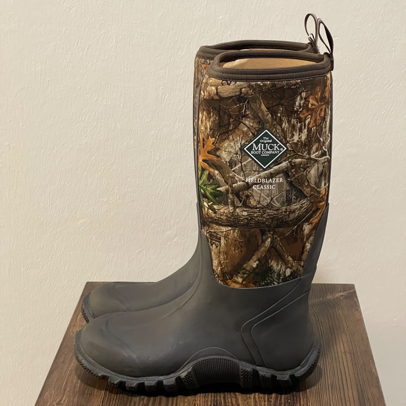 Muck Boots Fieldblazer Classic Men’s 7 Camo Tall Waterproof Hunting Boots FBRRTE