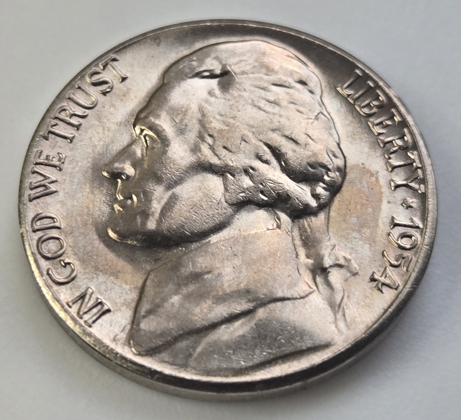 1954-S Jefferson Nickel 5c - \ 1954-S Jefferson Nickel 5c - \