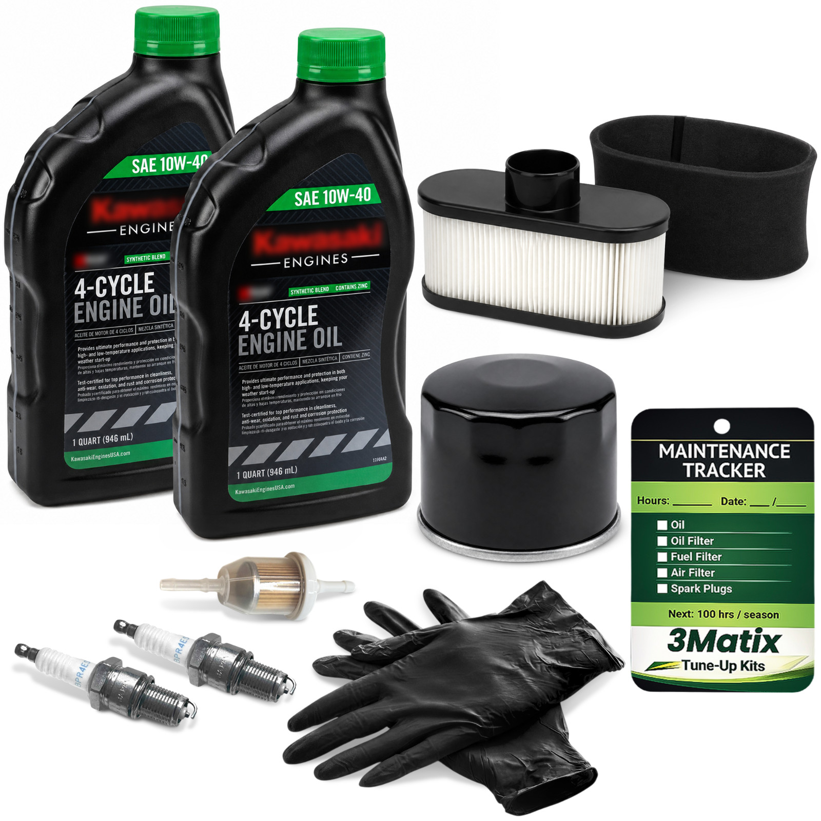 Complete Tune Up Kit for Kawasaki FR691V FR730V FR/FS Series Oil Filter Kit Complete Tune Up Kit for Kawasaki FR691V FR730V FR/FS Series Oil Filter Kit