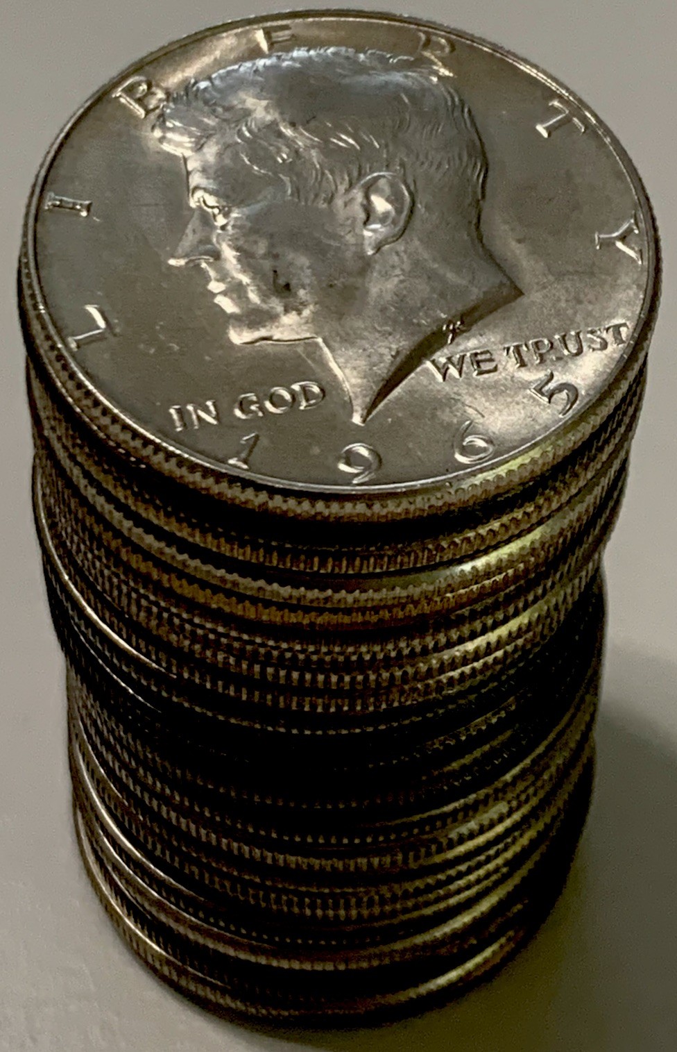 1965-1968 40% Silver JFK Half Dollar -Lot of 25 SILVER COINS 🇺🇸🔥Some Toners