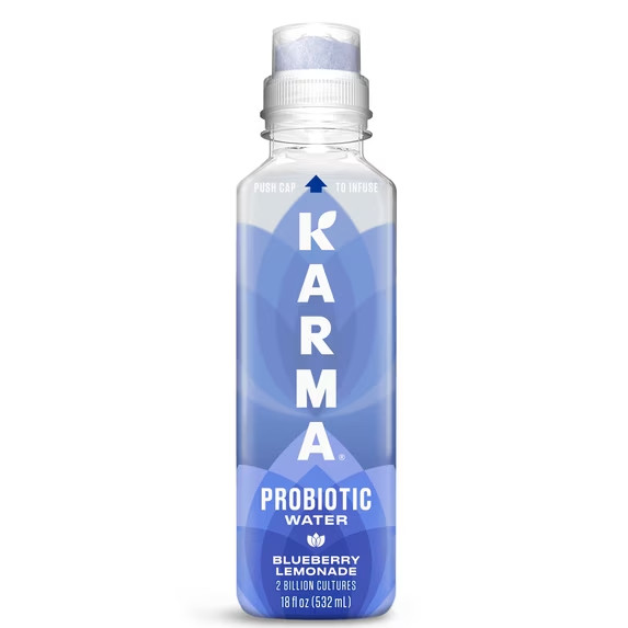 Karma Probiotic Water Blueberry Lemonade 18 fl oz 10 Pack 180 fl oz Total