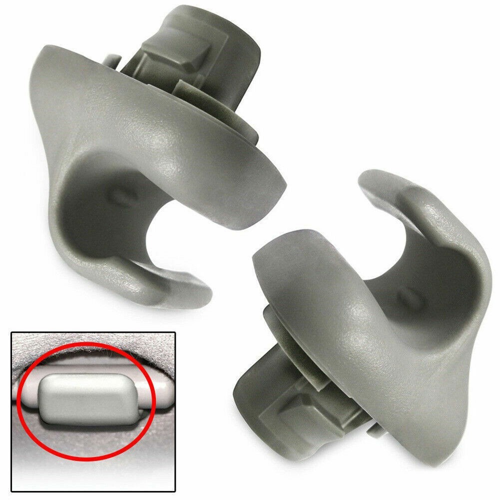 For Honda Civic Accord CR-V 88217S04003ZA 2X Sun Visor Bracket Hook Clips Hanger