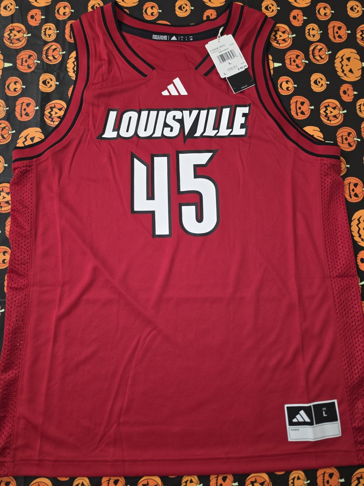 Adidas Louisville Cardinals Basketball Jersey Donovan Mitchell Mens Large #45 Adidas Louisville Cardinals Basketball Jersey Donovan Mitchell Mens Large #45