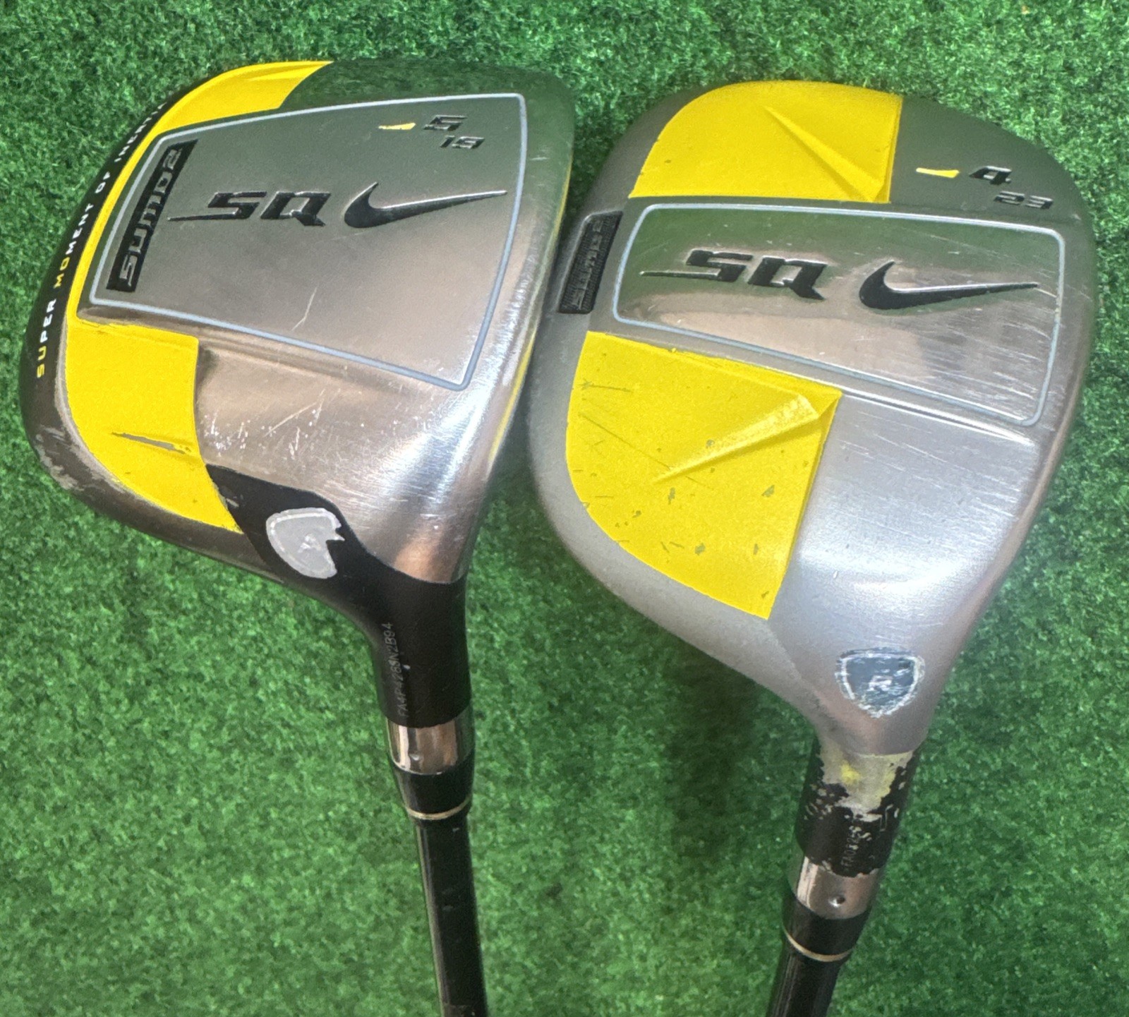 Nike SQ Sumo2 19° & 23° Hybrid 4 & 5 Hybrid Mitsubishi Rayon hDiamana Graphite