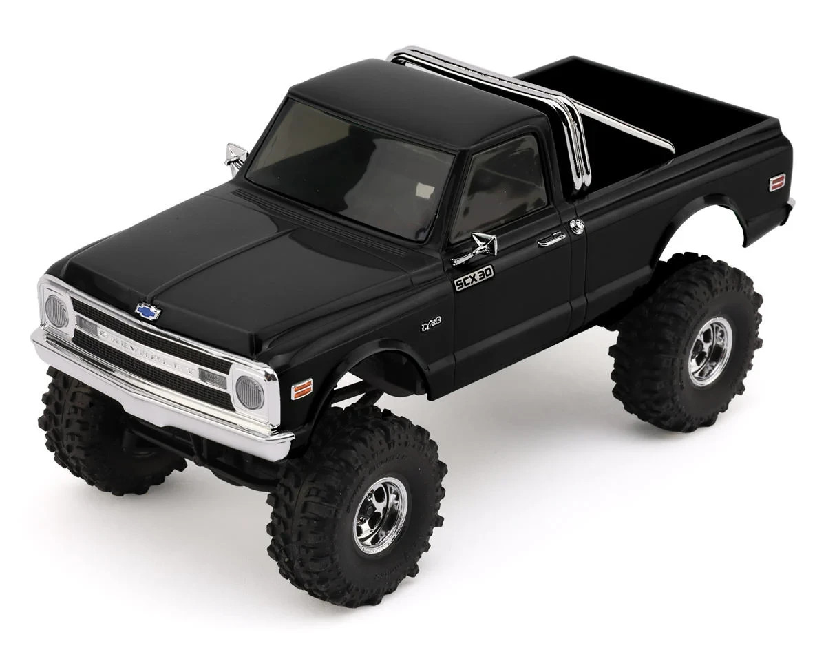 Axial SCX30 Chevrolet K10 1/30 4WD RTR Scale Mini Crawler (Black) AXI2260T2