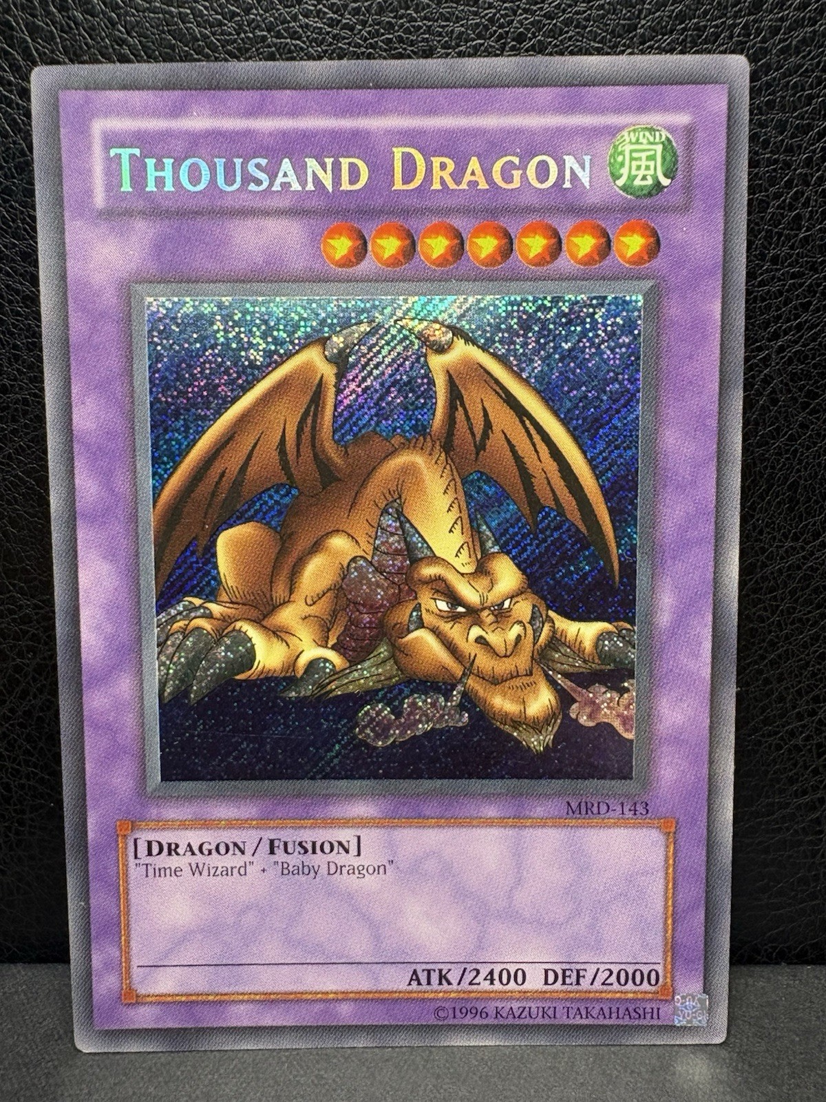 Yugioh Thousand Dragon MRD-143 Secret Rare Unlimited Edition NM