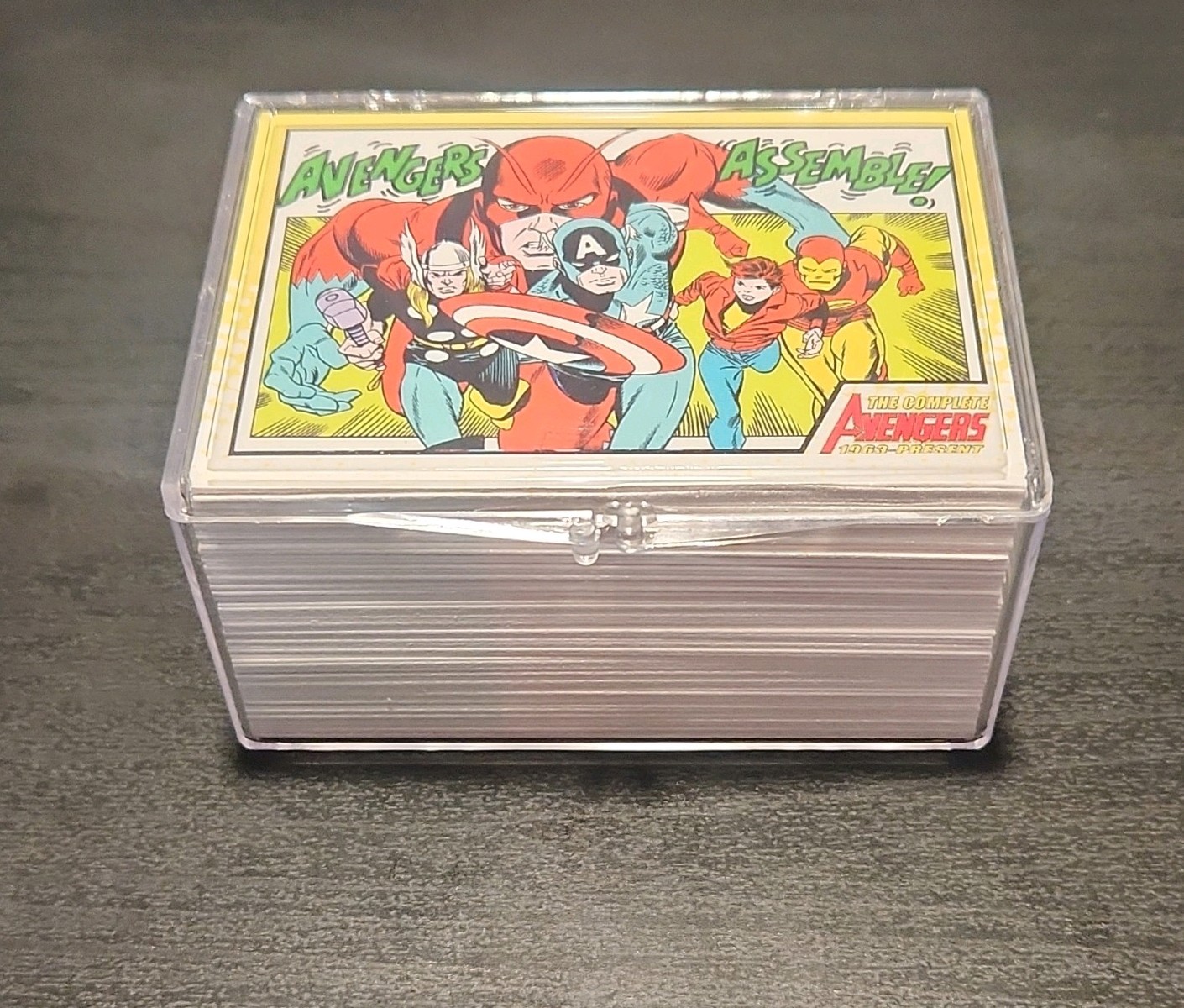 THE COMPLETE AVENGERS 1963 - PRESENT 2006 RITTENHOUSE BASE CARD SET 81 MARVEL THE COMPLETE AVENGERS 1963 - PRESENT 2006 RITTENHOUSE BASE CARD SET 81 MARVEL
