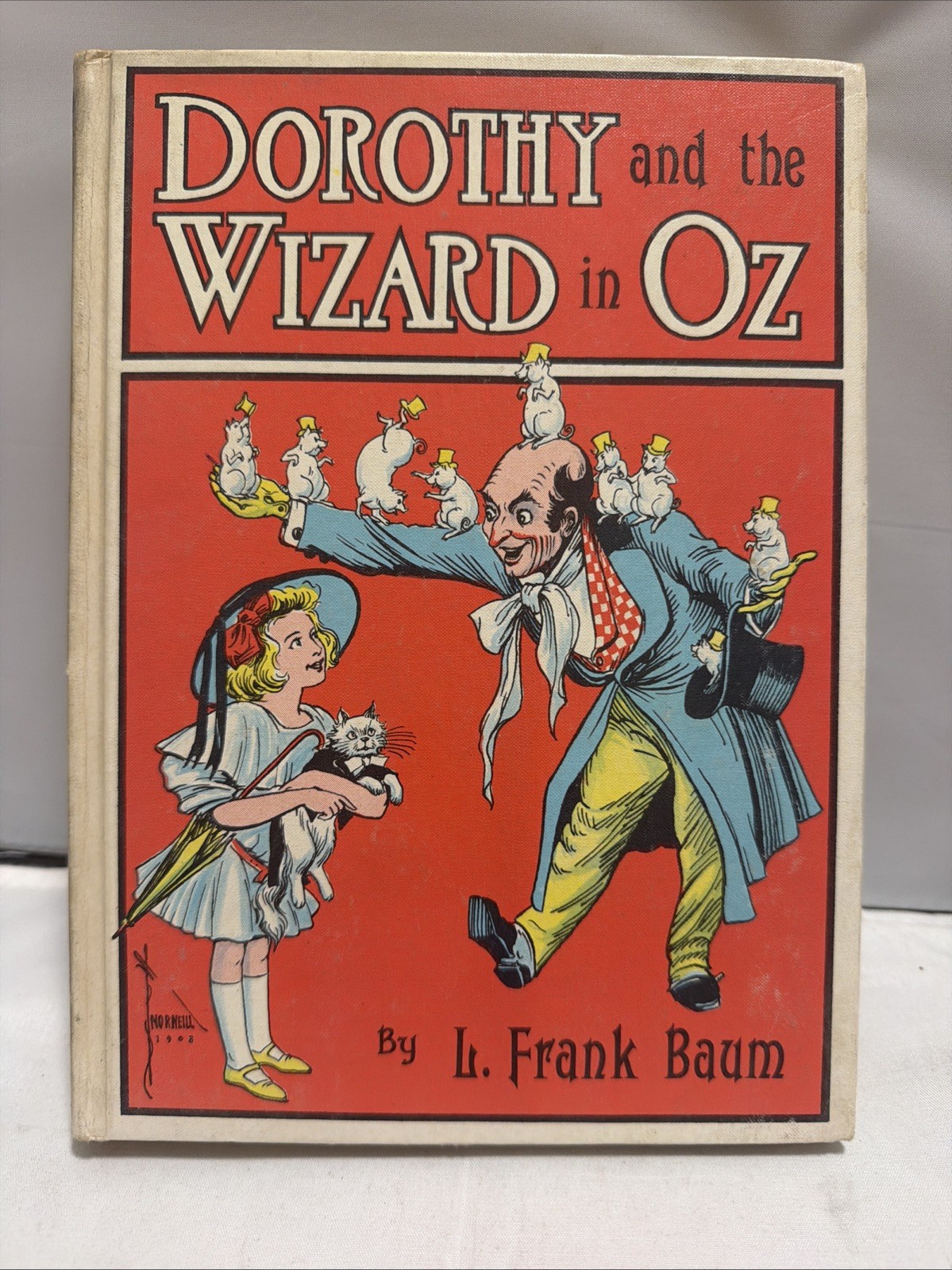Vintage The white cover series Dorothy and the Wizard in Oz by Baum Vintage The white cover series Dorothy and the Wizard in Oz by Baum