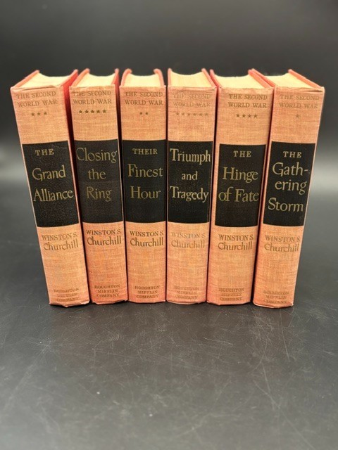 Winston Churchill The Second World War Complete 6 Volume Hardcover Set Winston Churchill The Second World War Complete 6 Volume Hardcover Set