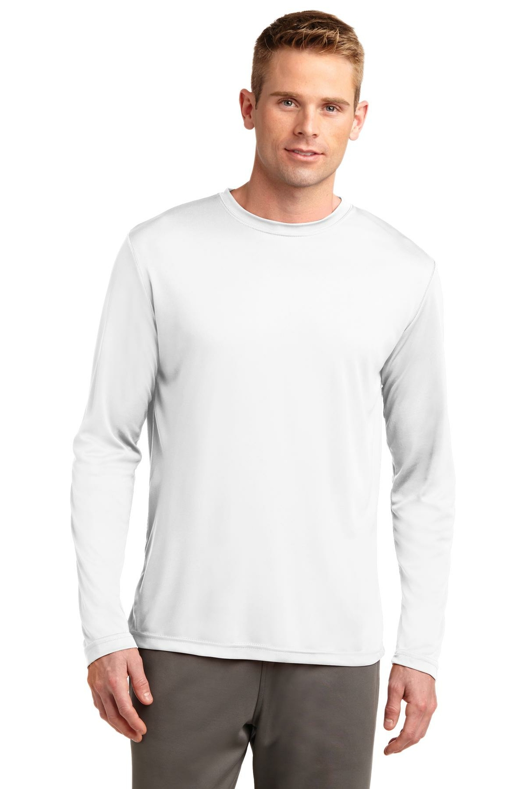 Sport-Tek TST350LS Mens Big & Tall Long Sleeve Dri-Fit Peak Peformance T-Shirt