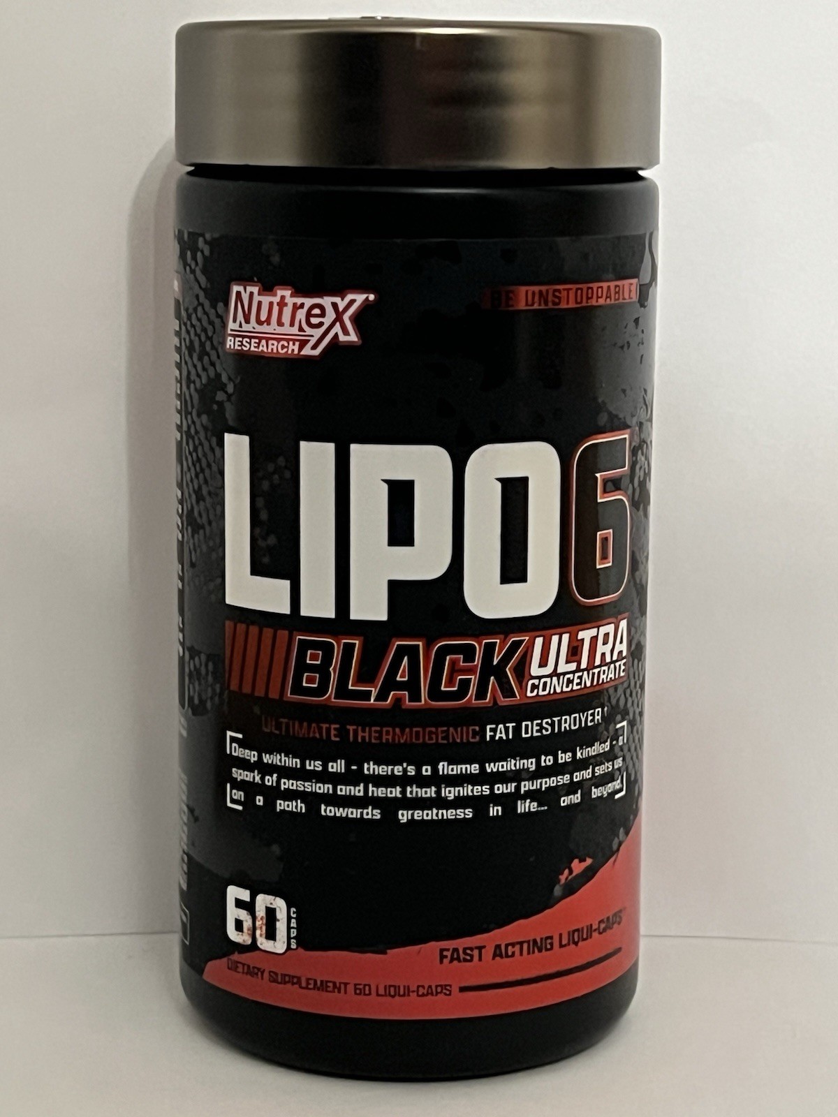 Lipo6 Black Intense Ultra Concentrate Thermogenic Fat Burner Weight. Exp 05/2027 Lipo6 Black Intense Ultra Concentrate Thermogenic Fat Burner Weight. Exp 05/2027