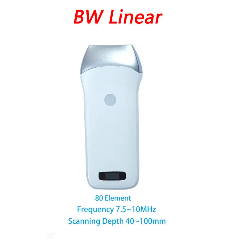 Wireless Ultrasound Probe Scanner Portable Machine Support iOS Android Windows