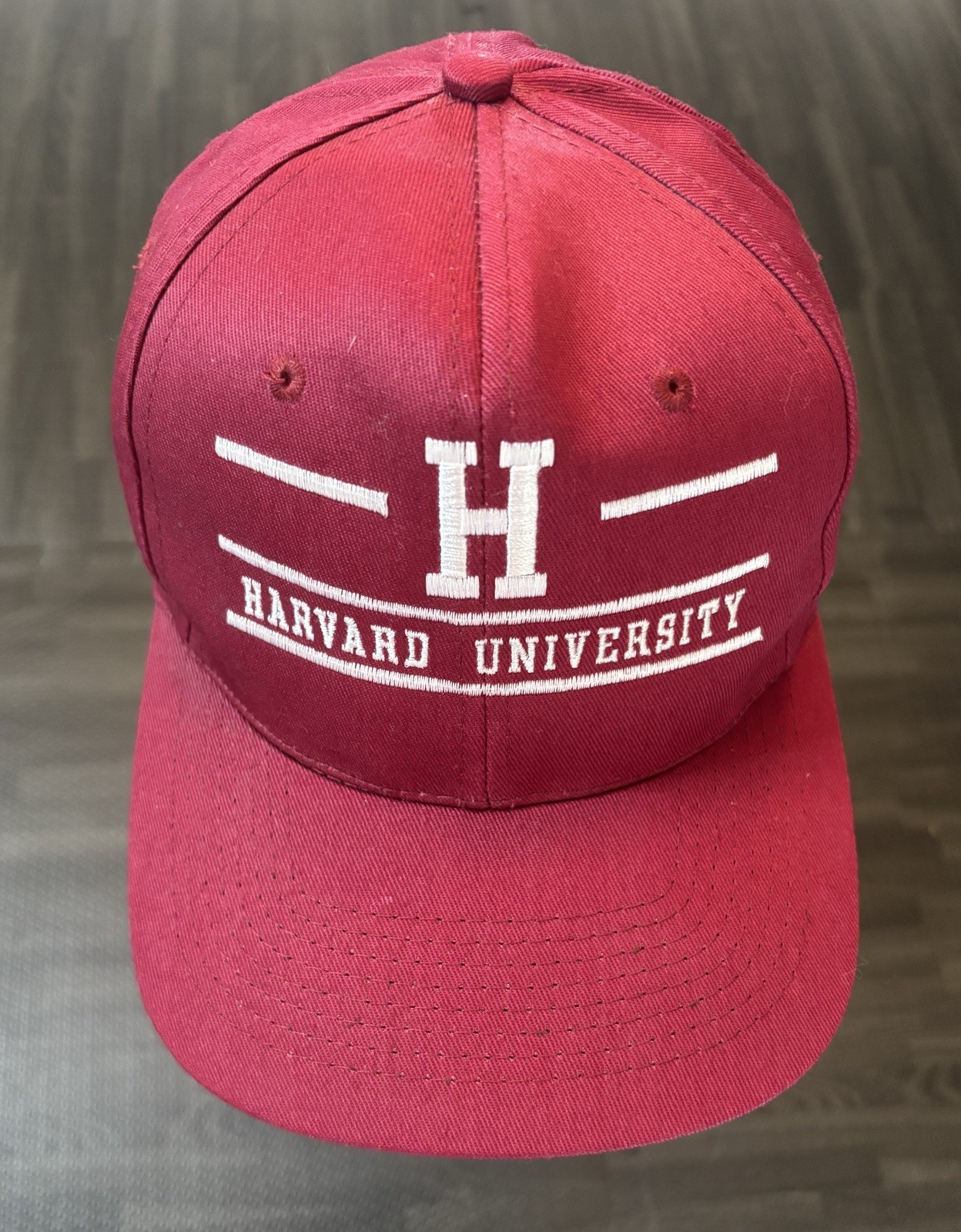 Vintage 90’s Harvard University Ivy League Hat Cap KC Snapback Crimson Red Rare Vintage 90’s Harvard University Ivy League Hat Cap KC Snapback Crimson Red Rare