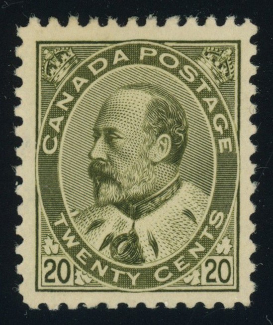 Canada Scott# 94, VF-XF, Mint, OG CV $950 (57655) Canada Scott# 94, VF-XF, Mint, OG CV $950 (57655)