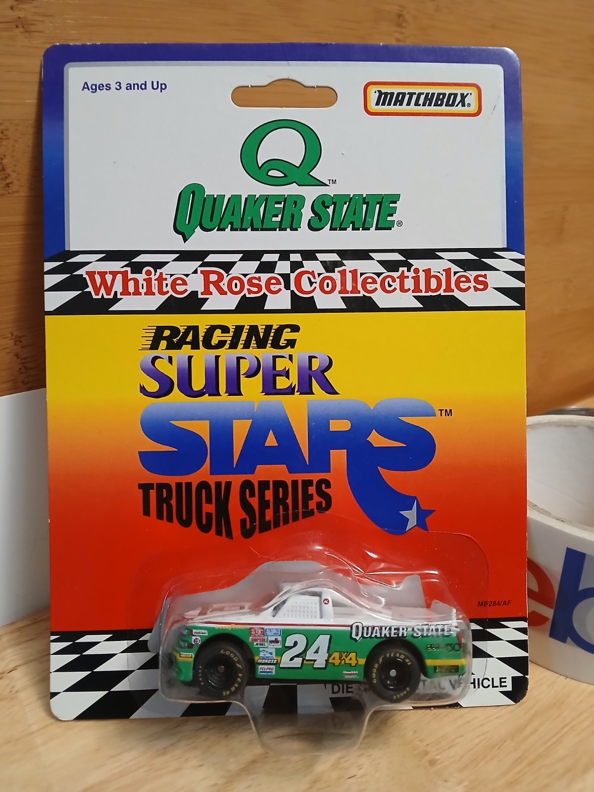 Matchbox Super Star Diecast 1/64 NASCAR #24 Quaker State TRUCK Jack Sprague 1996 Matchbox Super Star Diecast 1/64 NASCAR #24 Quaker State TRUCK Jack Sprague 1996