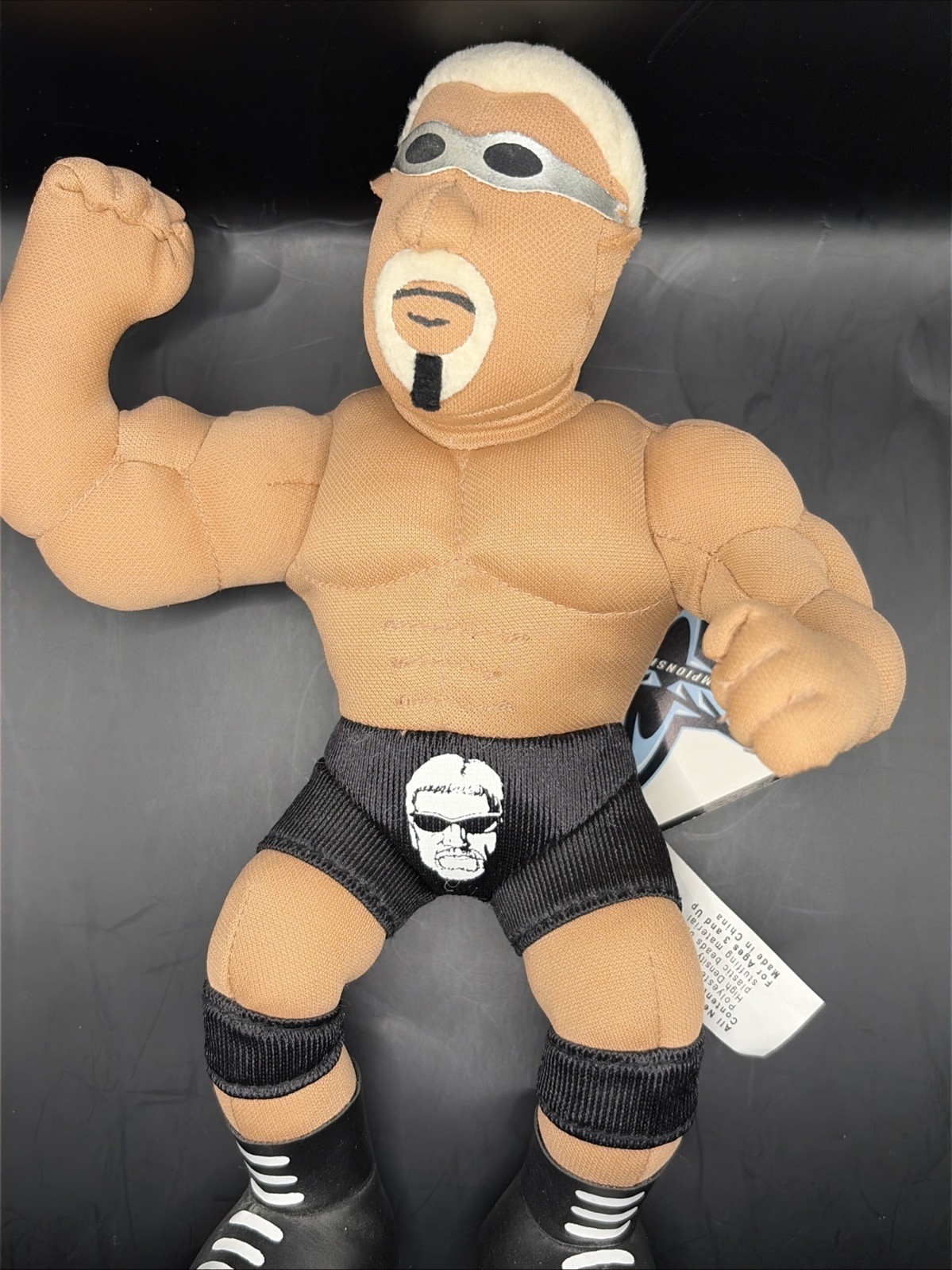 Scott Steiner WCW IF BEANBAG BRAWLER vintage 2000 Wrestling With Tag Scott Steiner WCW IF BEANBAG BRAWLER vintage 2000 Wrestling With Tag