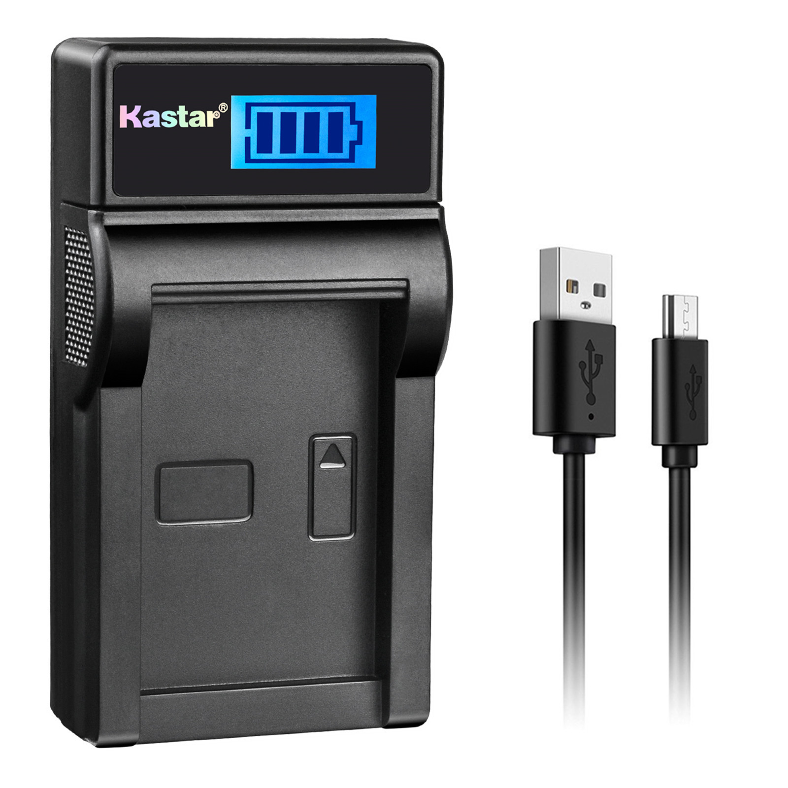 Kastar CGR-D28 Battery LCD USB Charger for Panasonic PV-DV401 PV-DV402 PV-DV600