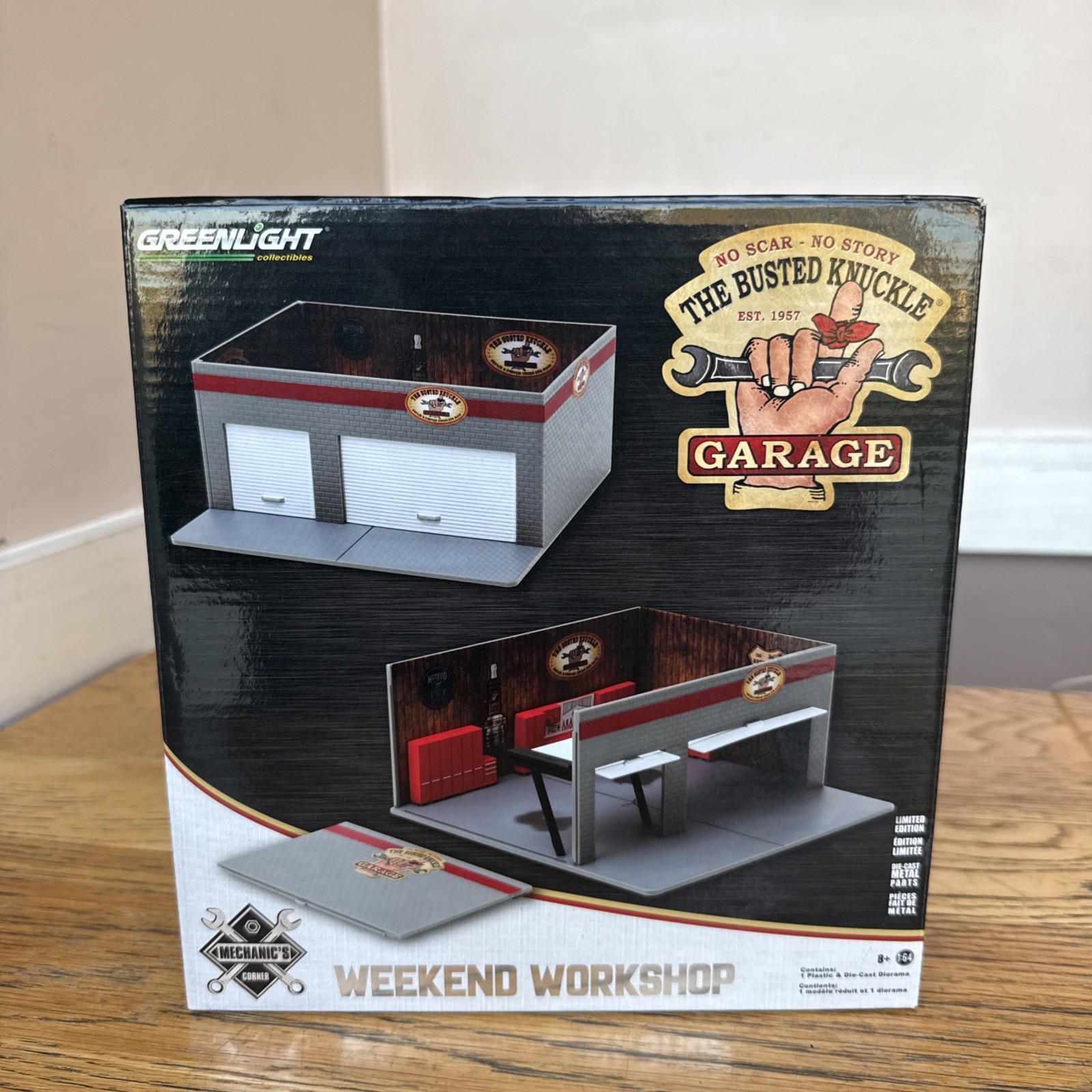 GreenLight 1:64 THE BUSTED KNUCKLE Garage #57061 Limited Edition Brand New Rare GreenLight 1:64 THE BUSTED KNUCKLE Garage #57061 Limited Edition Brand New Rare